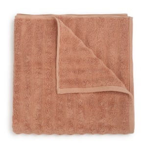 Thick Ribbed Australian Cotton Bath Sheet - Sunset - Kmart