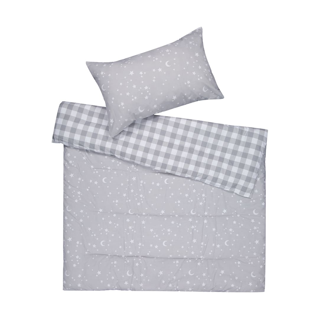 Cotton Cover Cot Comforter Set Star Kmart
