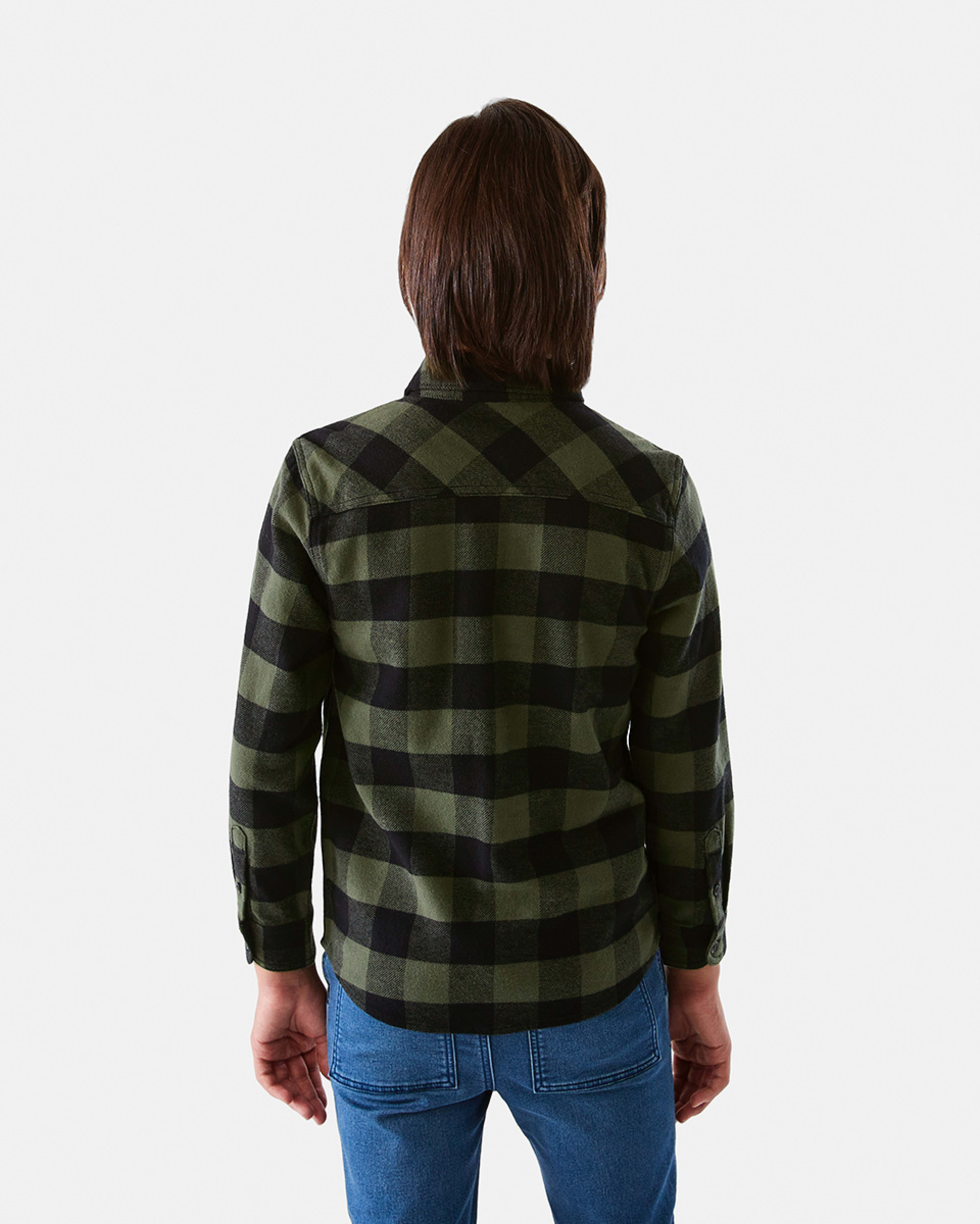 Long Sleeve Flannel Shirt Kmart