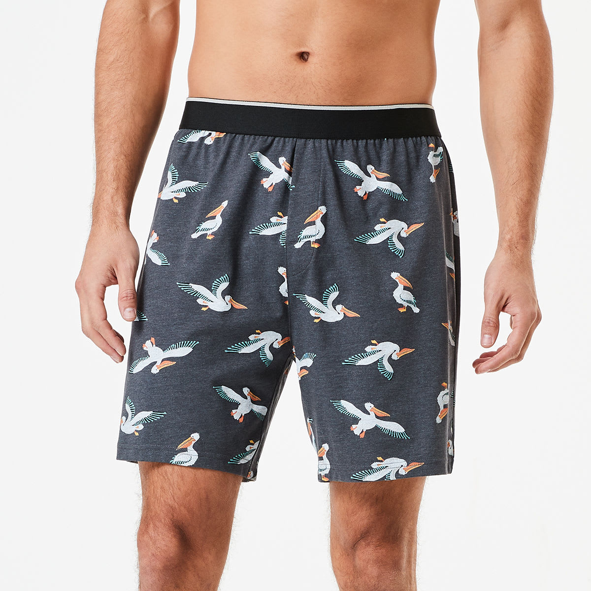 Knit Print Shorts - Kmart