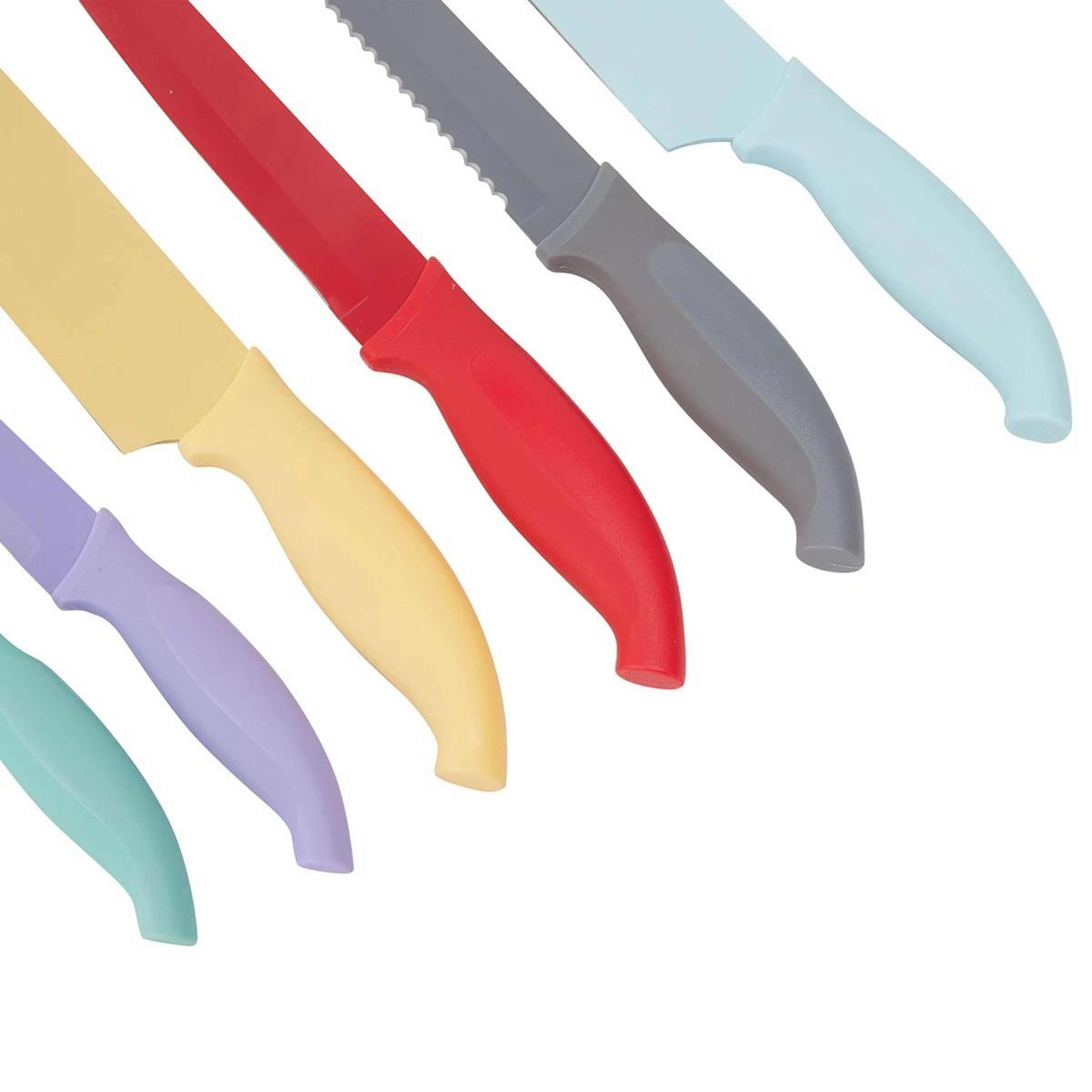 4 Set of 6 Knives with Blade Covers, 4 of 6