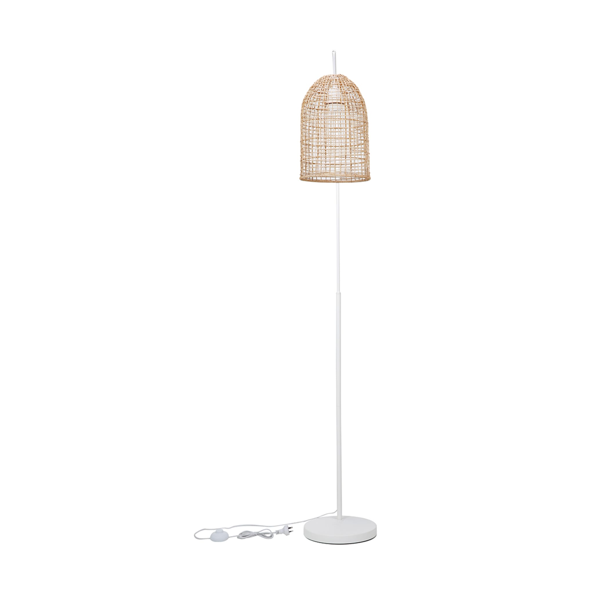 Rattan Shade Floor Lamp Kmart