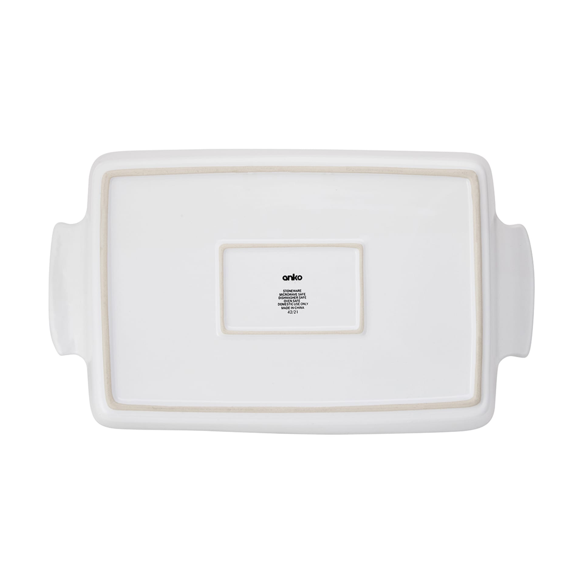 Rectangle Baker Tray - White - Kmart