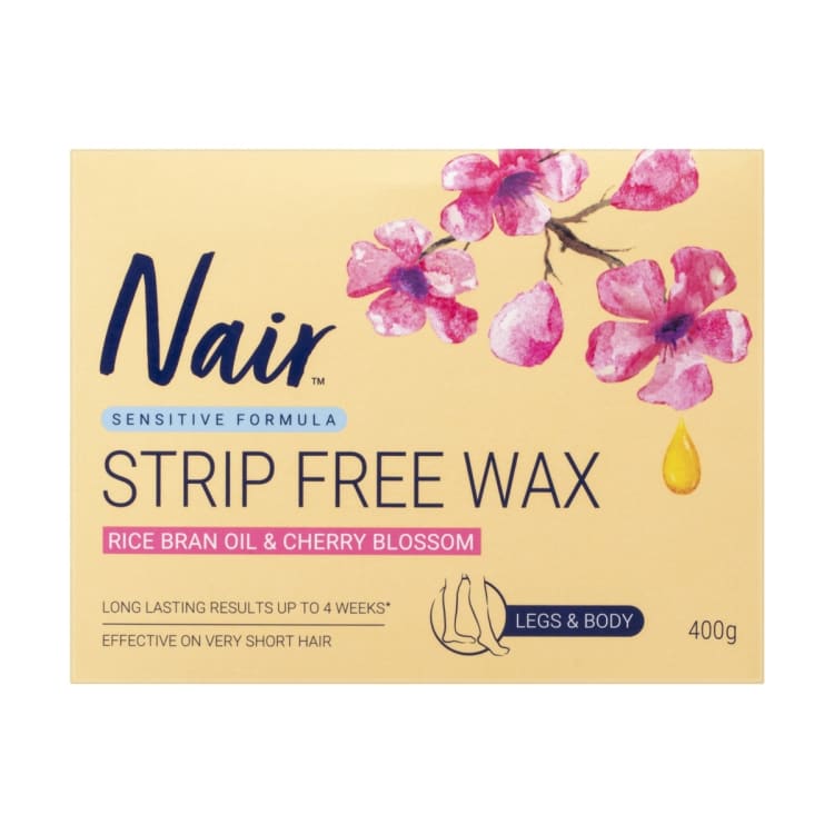 Nair Strip Free Wax Rice Bran Oil and Cherry Blossom Kmart