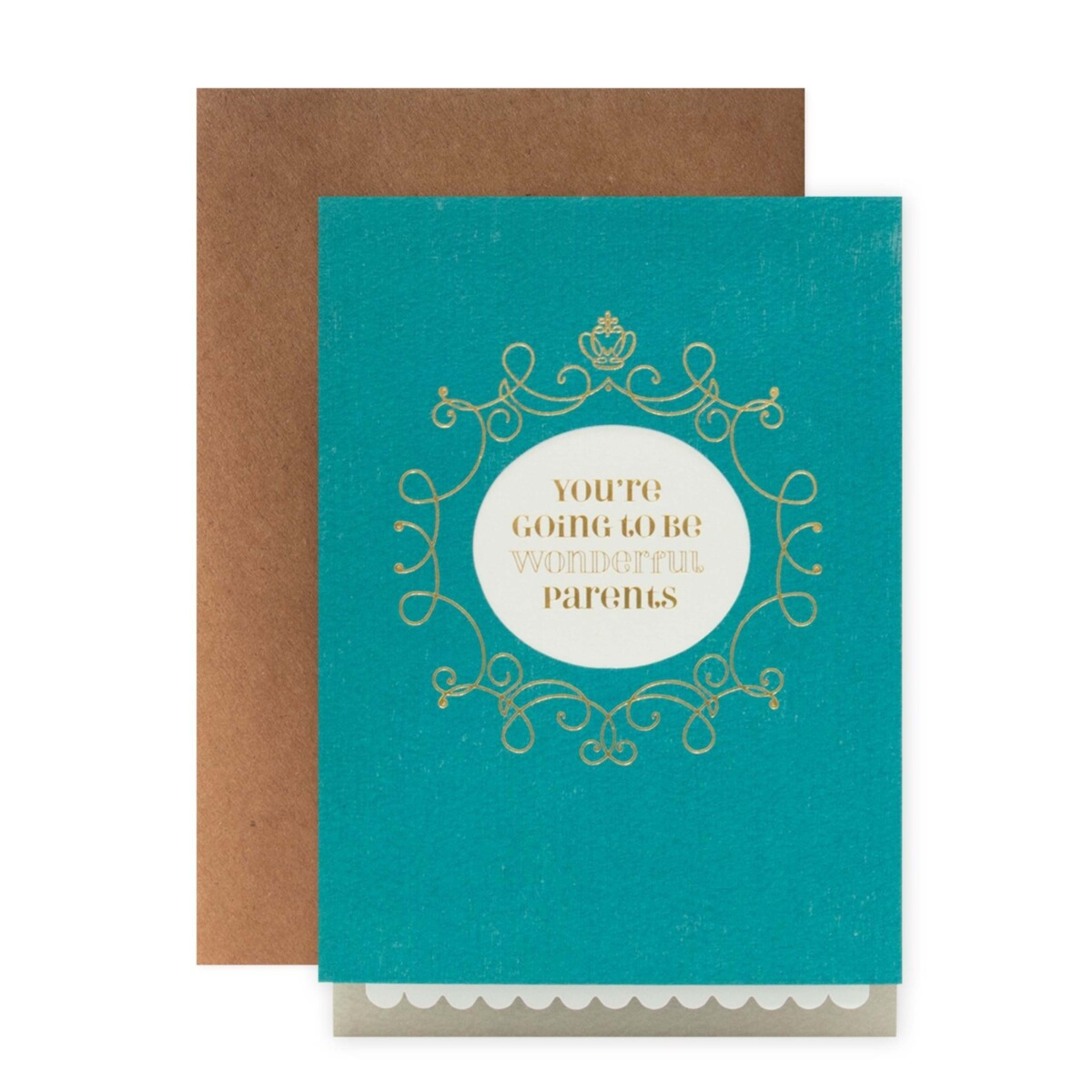 1 Connections from Hallmark Baby Congratulations Card - Little Royalty