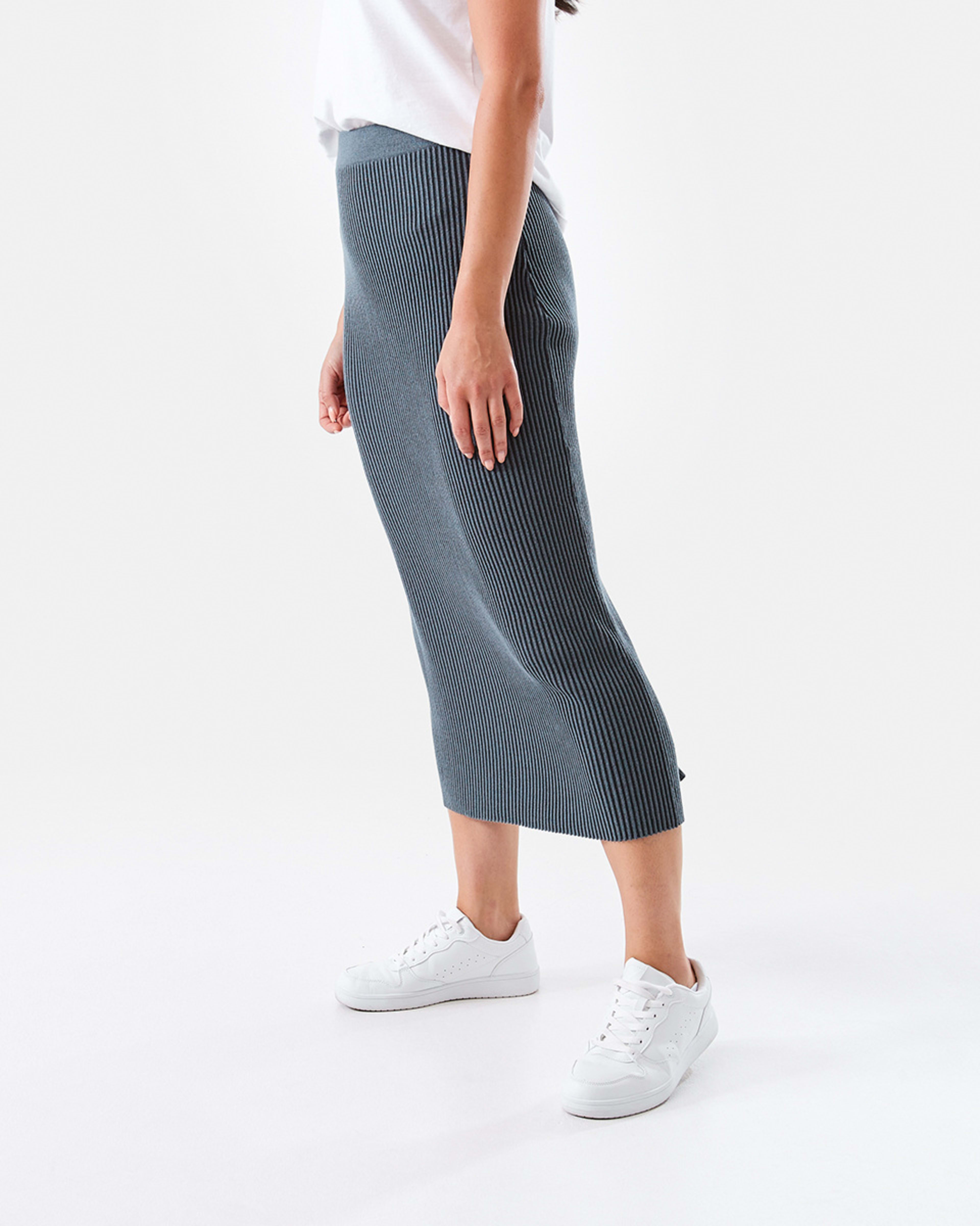 Rib Column Skirt Kmart