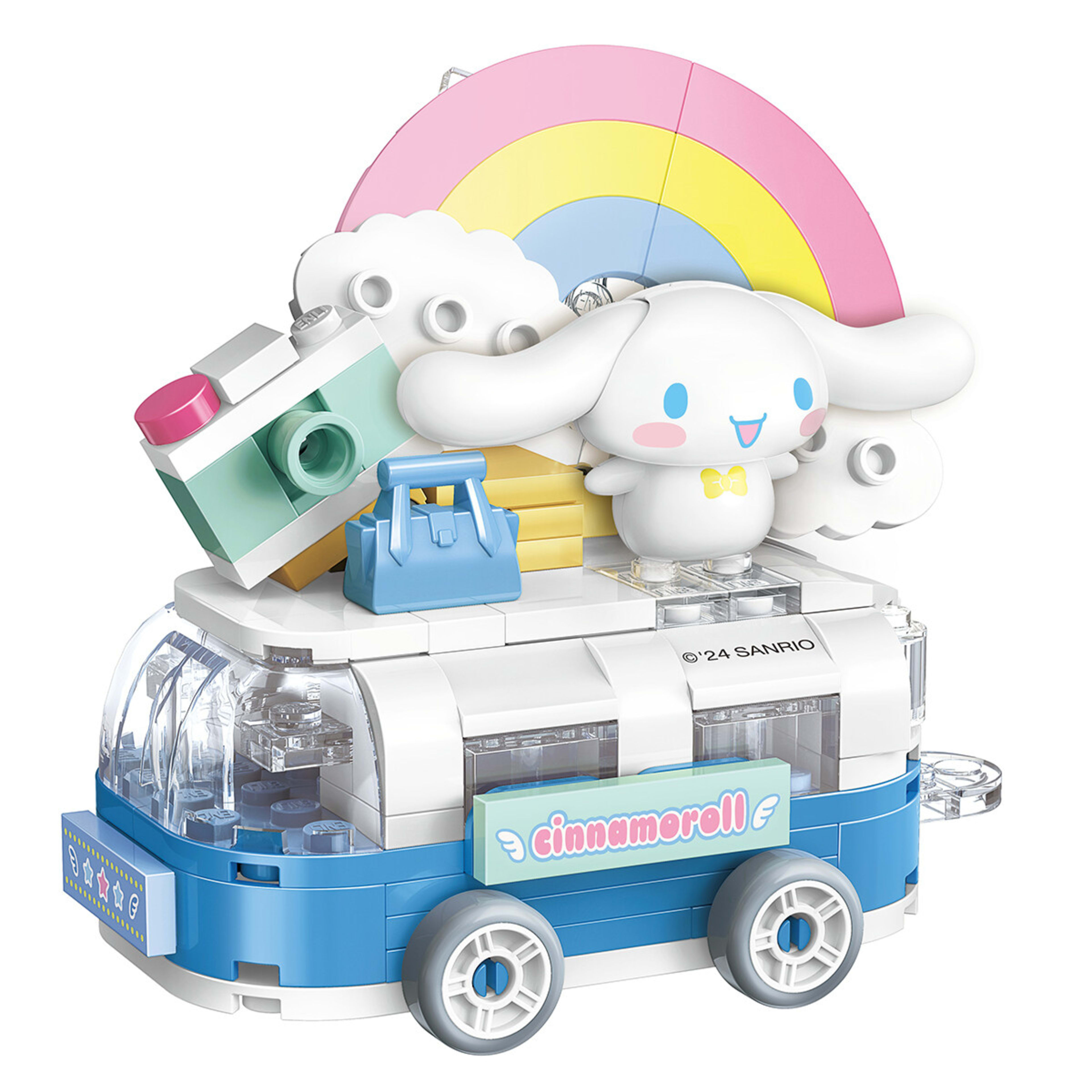 4 Keepplay Hello Kitty Sanrio Characters & Vehicle Playset - Assorted, 4 of 7