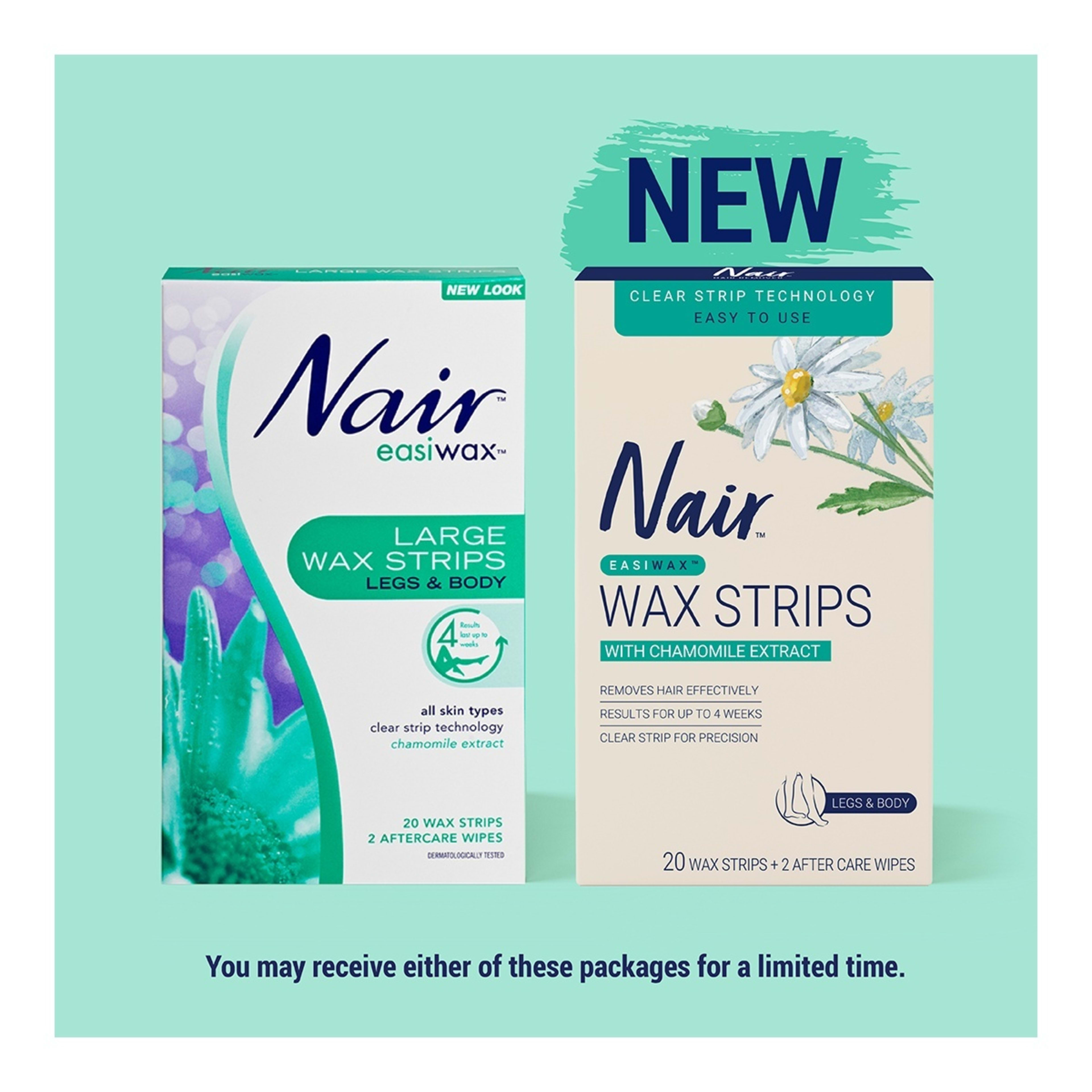 9 20 Pack Nair Easiwax Large Wax Strips, 9 of 9