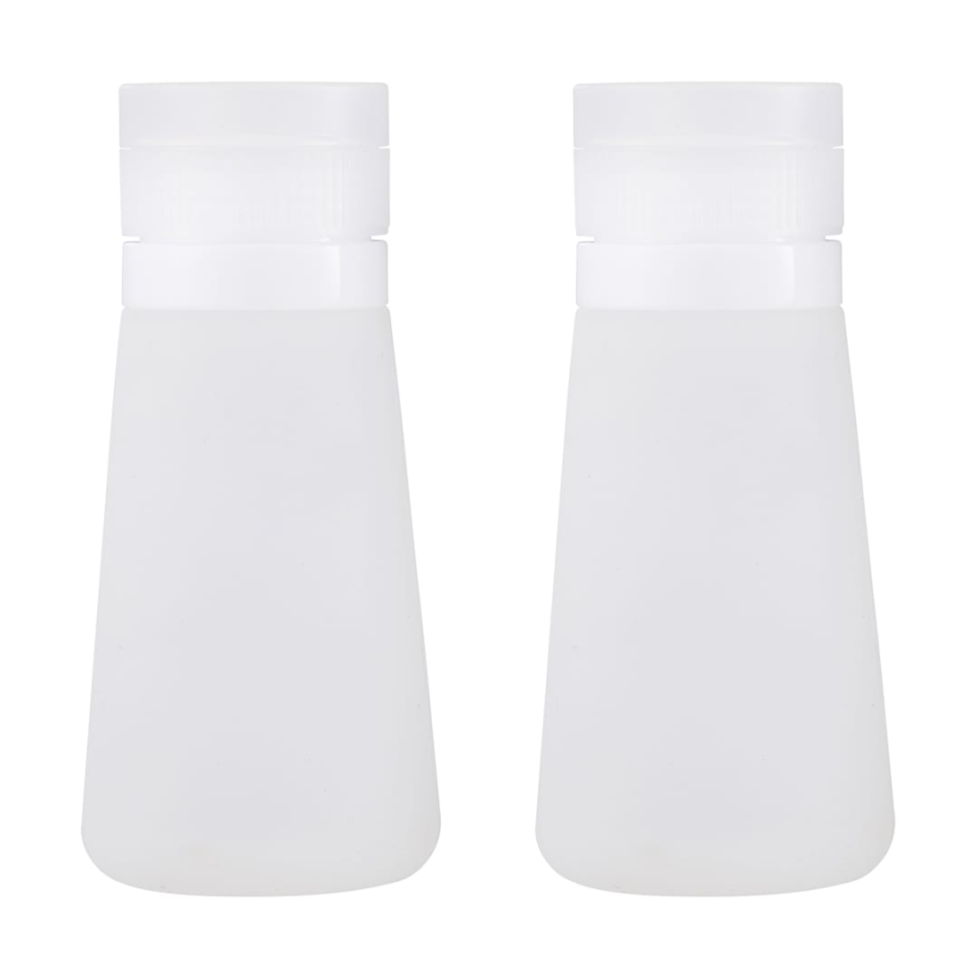 2 Pack Travel Bottles Clear Kmart