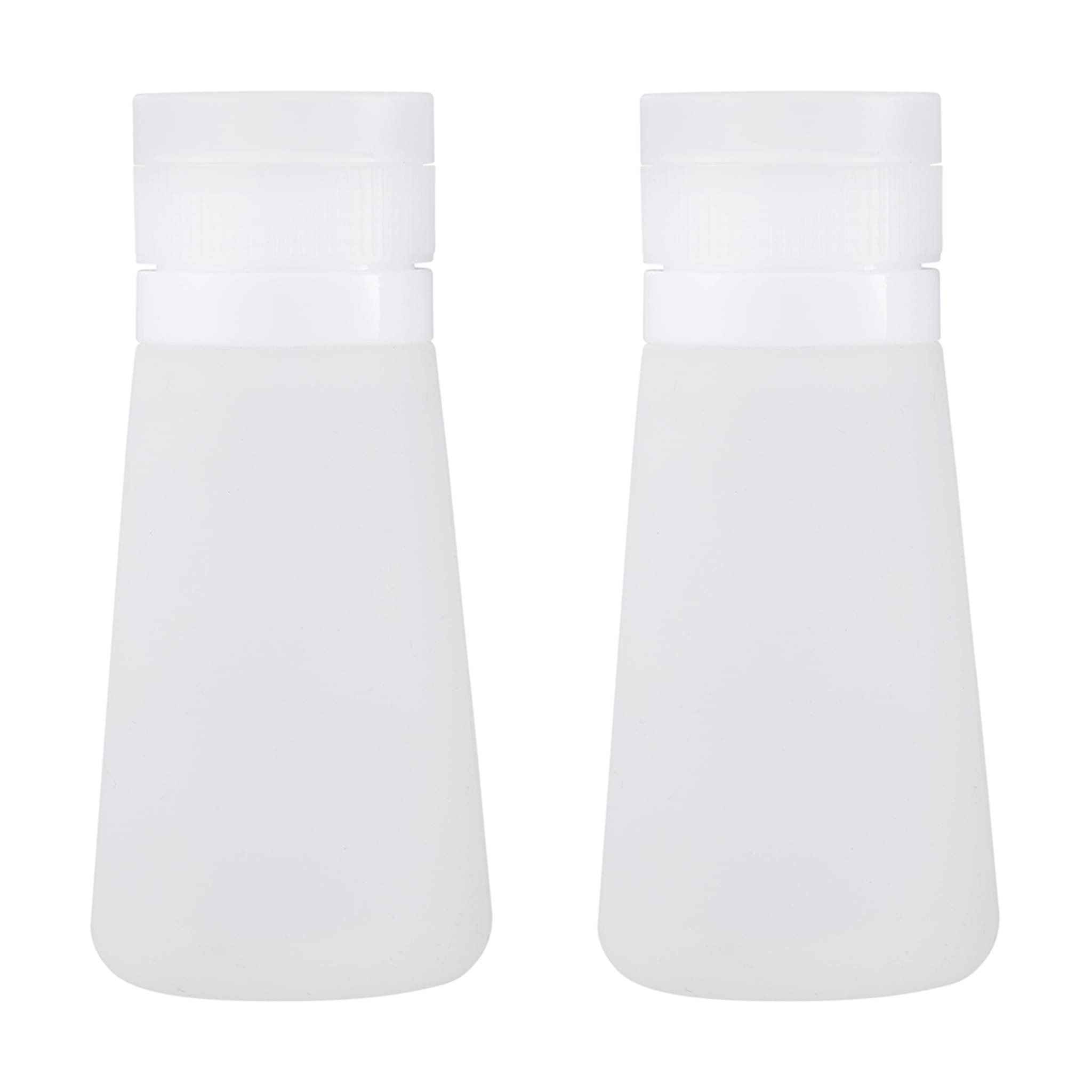 2 Pack Travel Bottles Clear Kmart