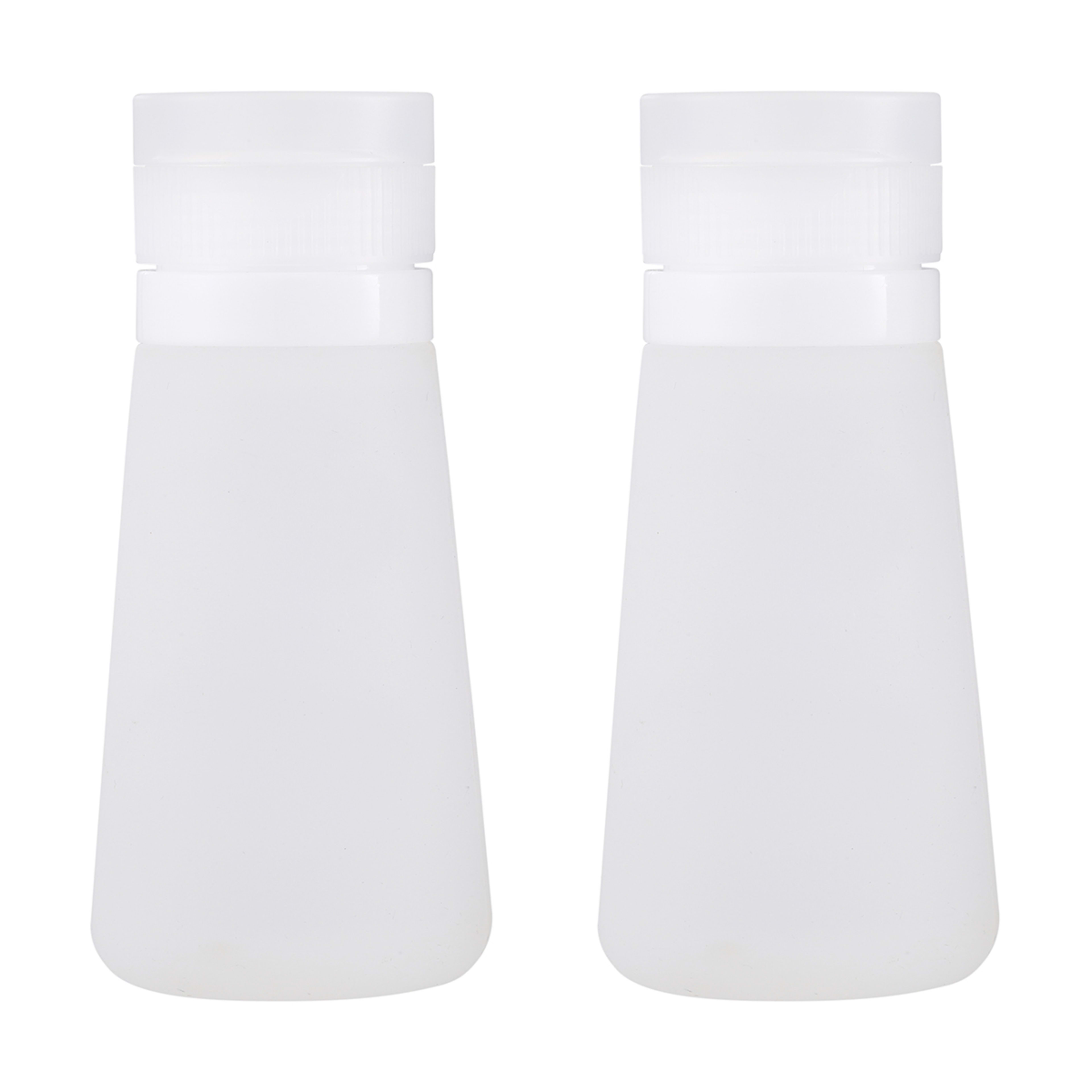 2 Pack Travel Bottles Clear Kmart