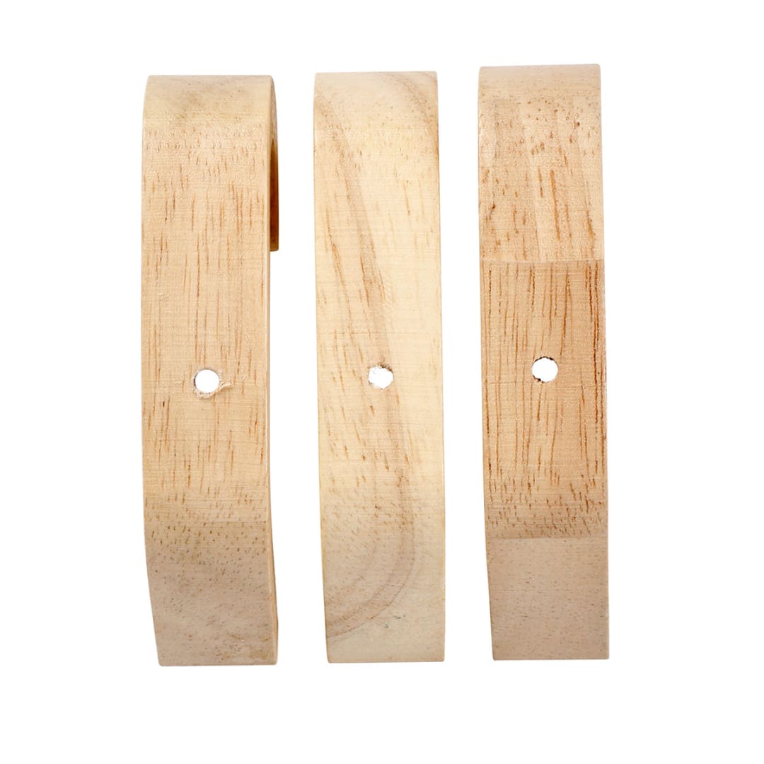 3 Pack Wooden J Hooks Kmart