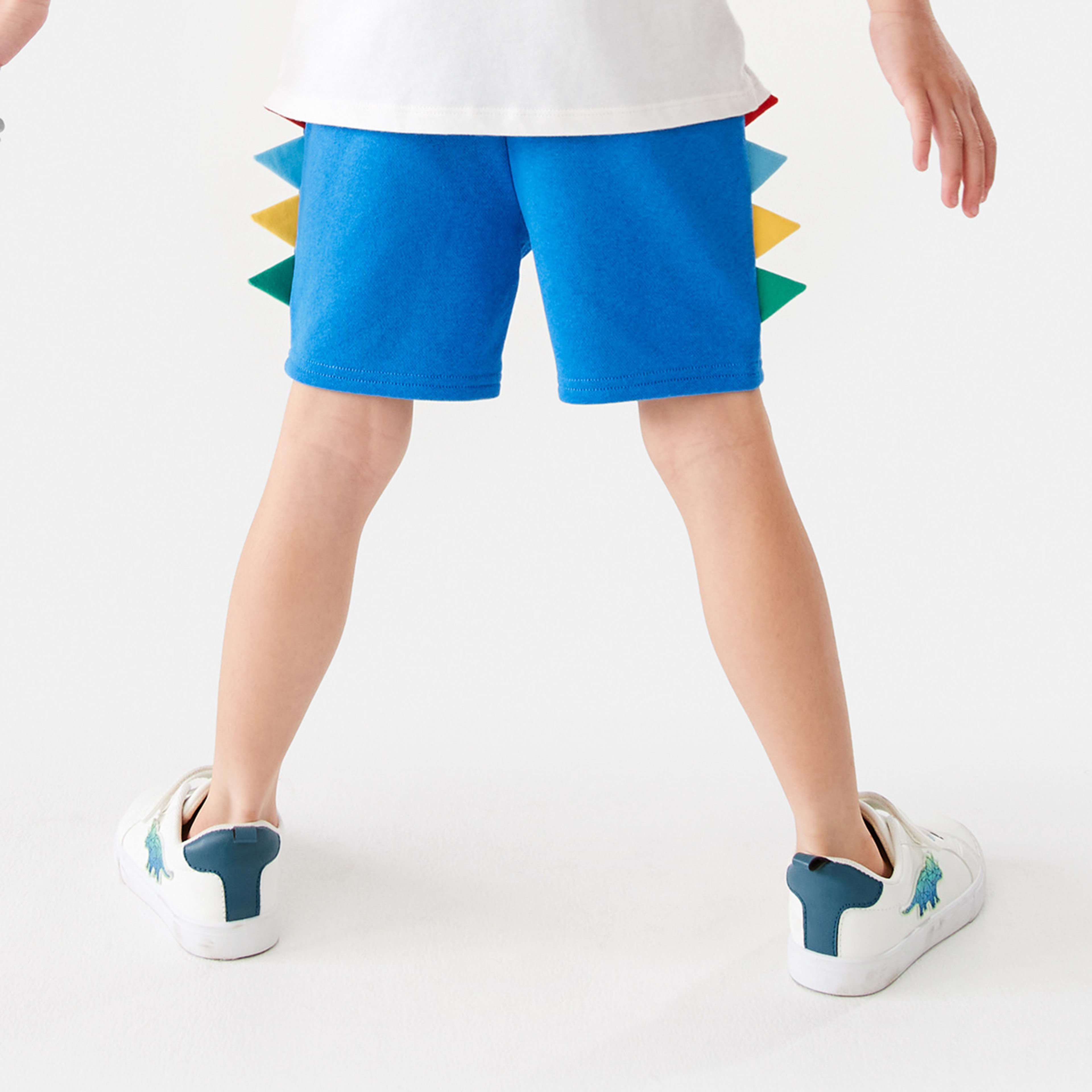 2 Spike Knit Shorts Fren Blue, 2 of 9