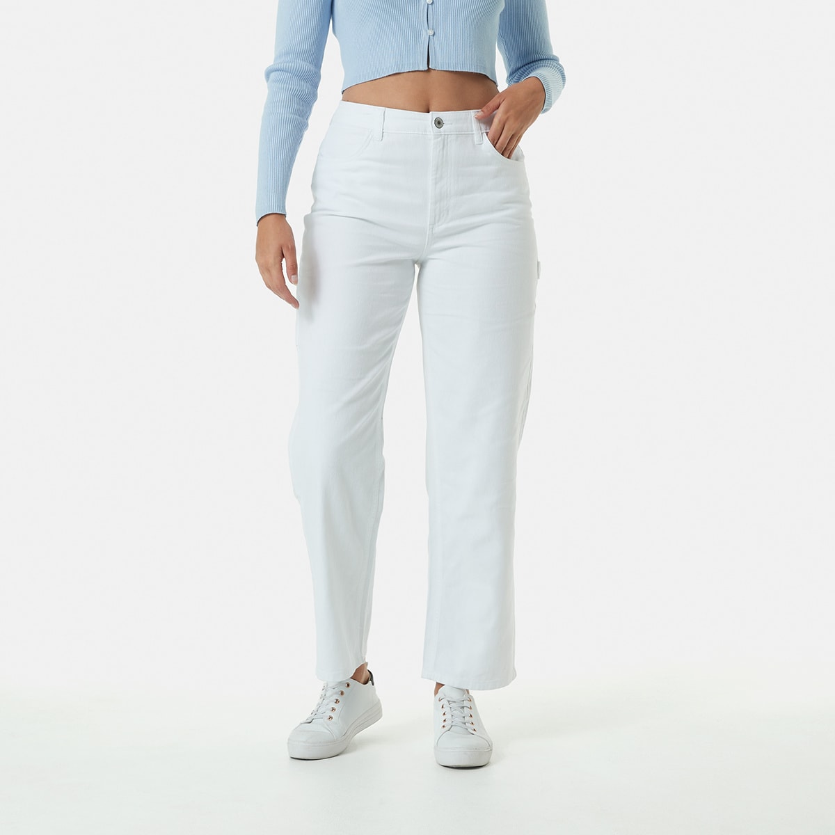 Mens white hot sale jeans kmart