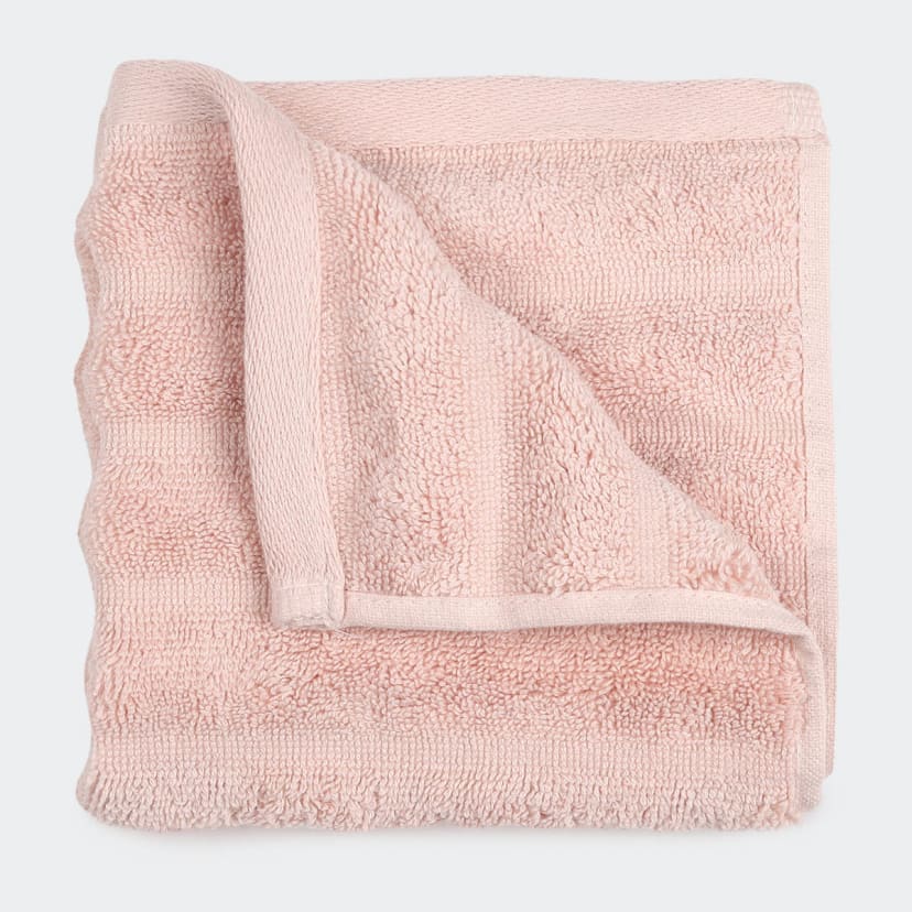 Thick Ribbed Australian Cotton Face Washer Pink Kmart