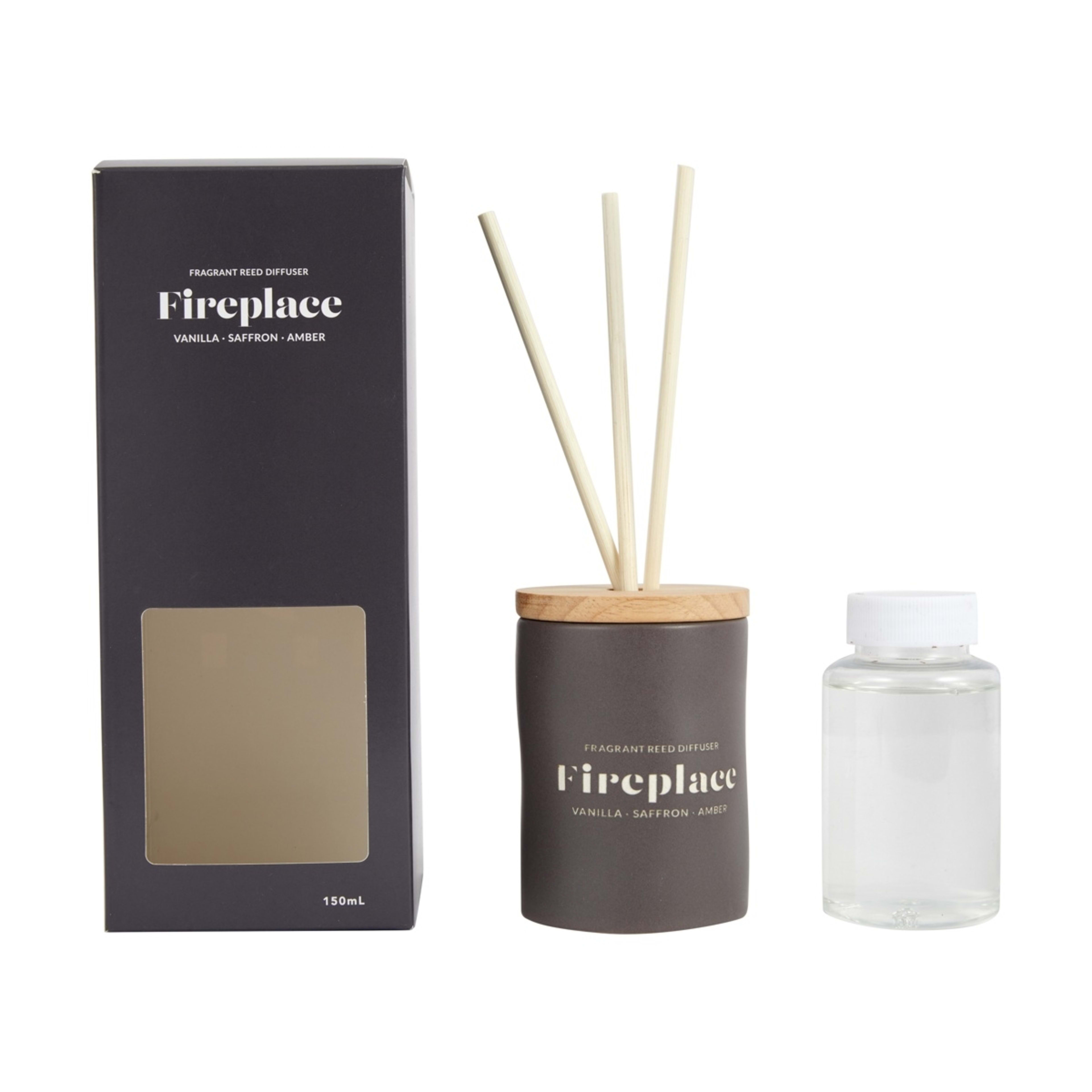 1 Fireplace Ceramic Fragrant Reed Diffuser 150ml