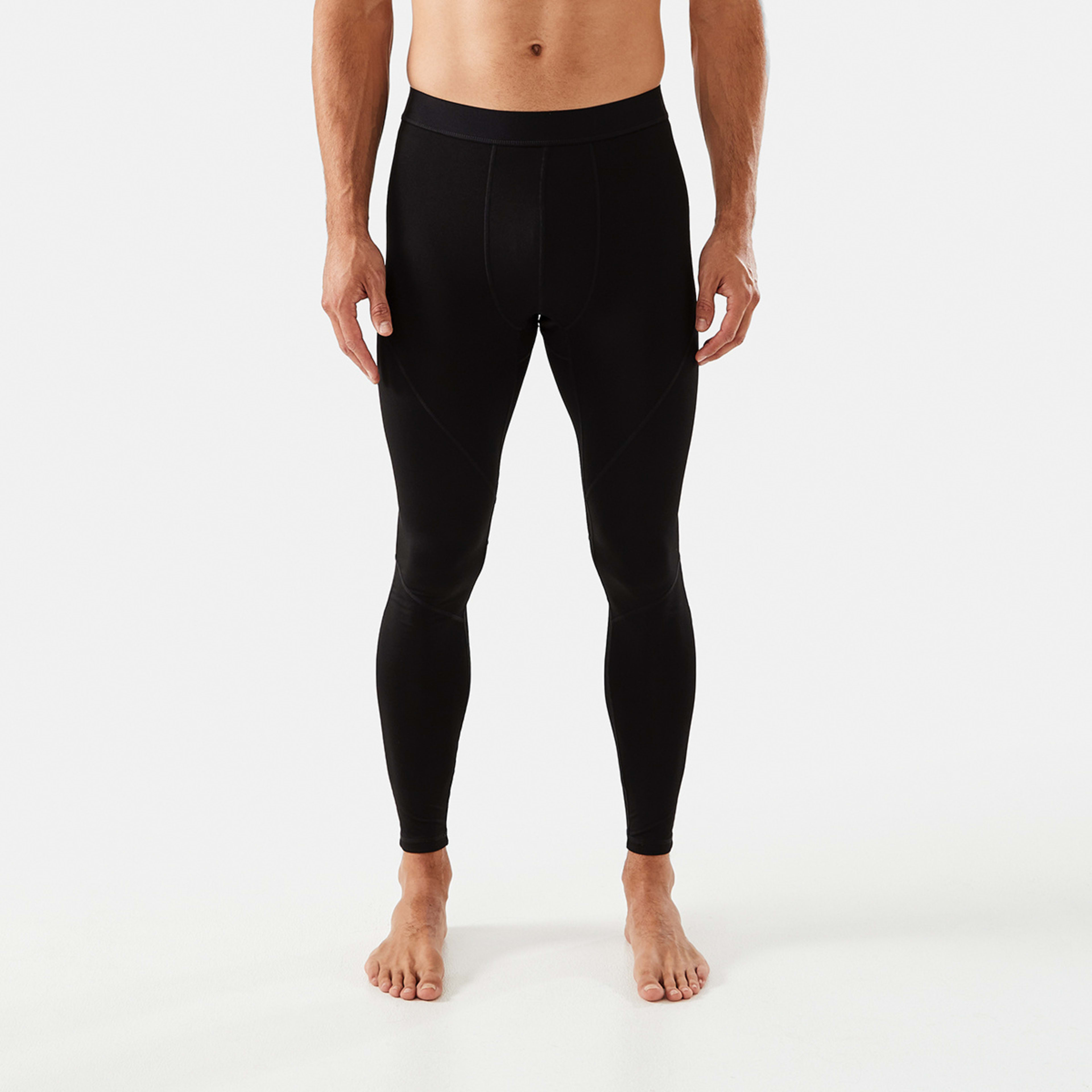 1 Active Mens Training Tights Black, 1 of 6