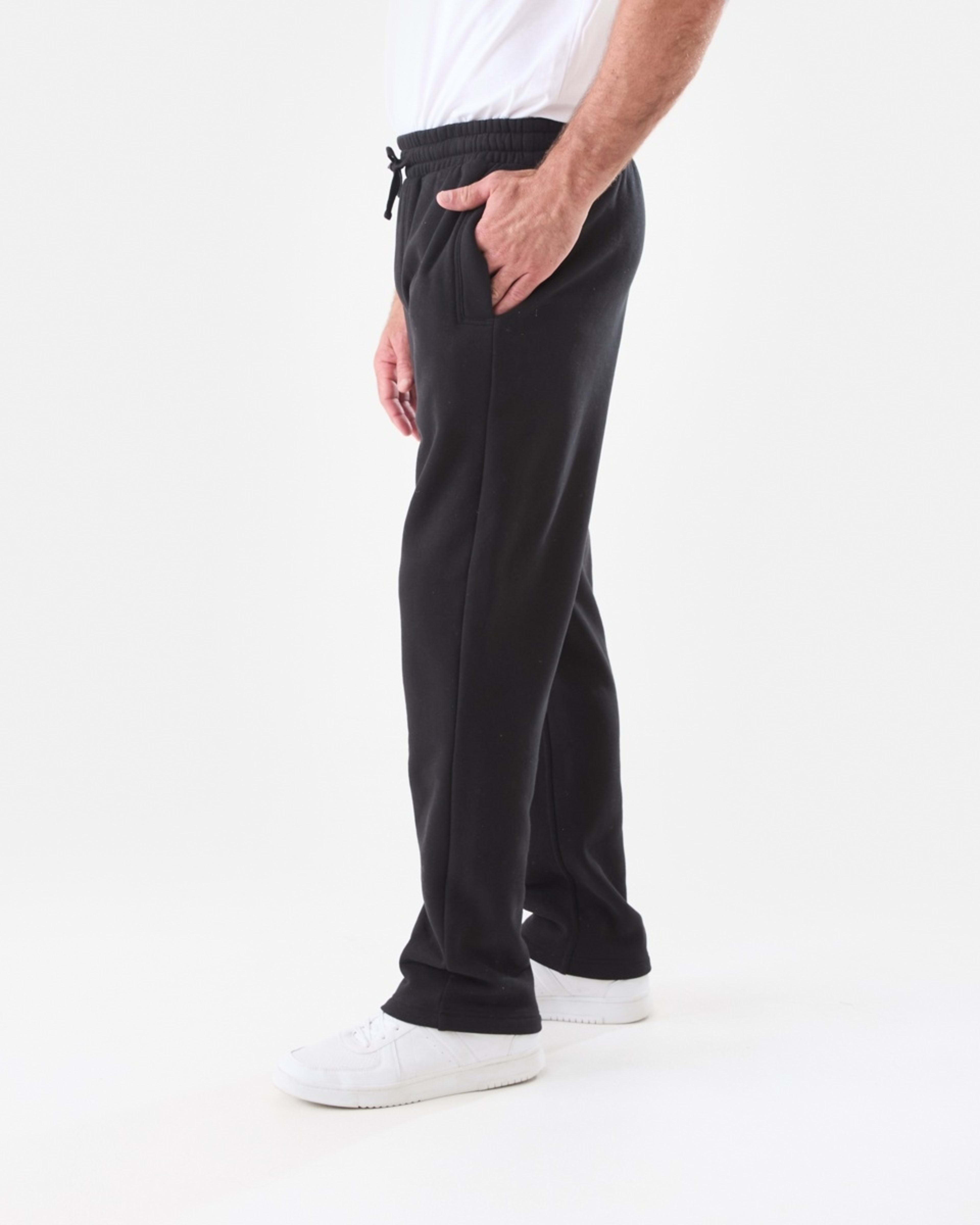 2 Straight Leg Trackpants Black, 2 of 6