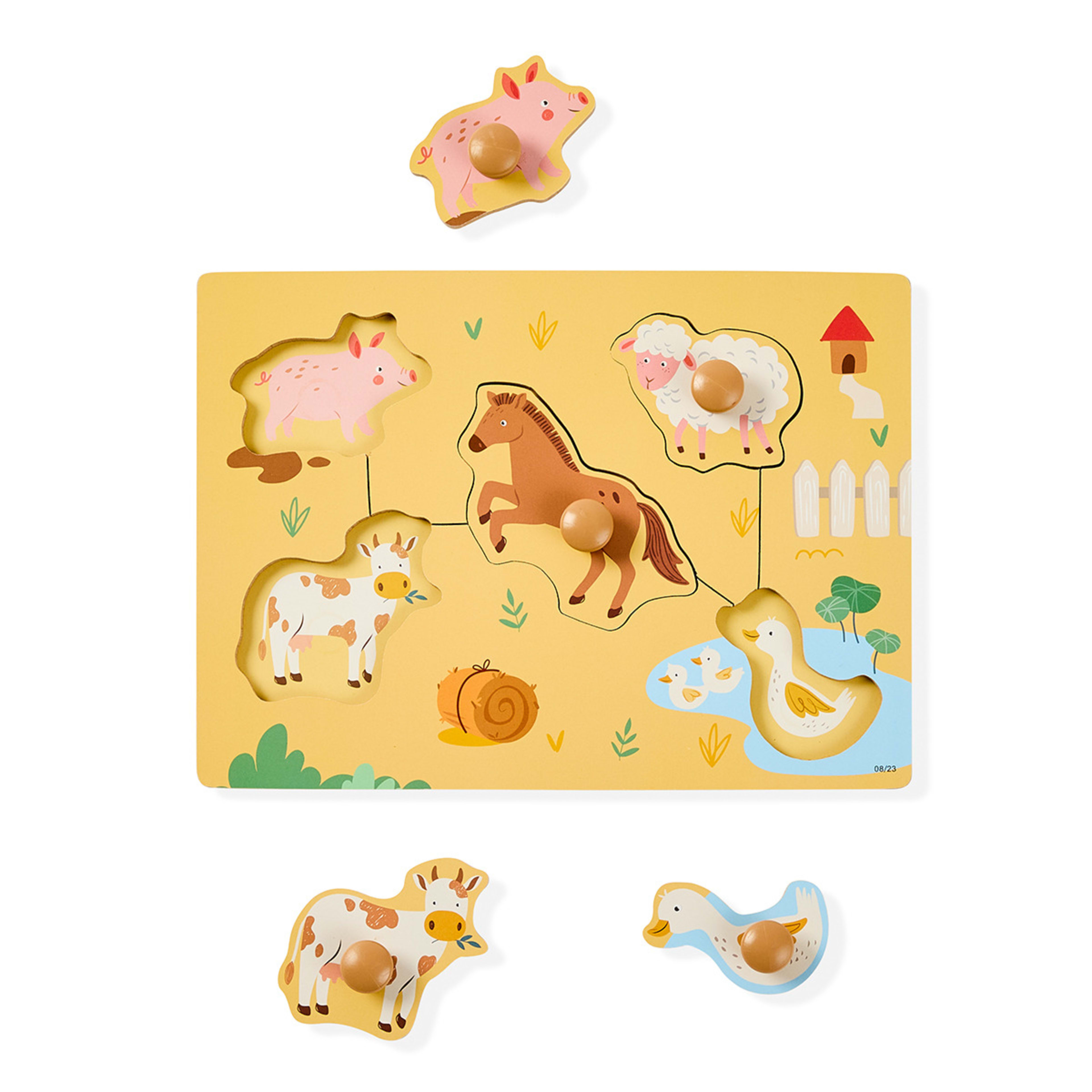 7 Easy Grip Animal Puzzle - Assorted, 7 of 10
