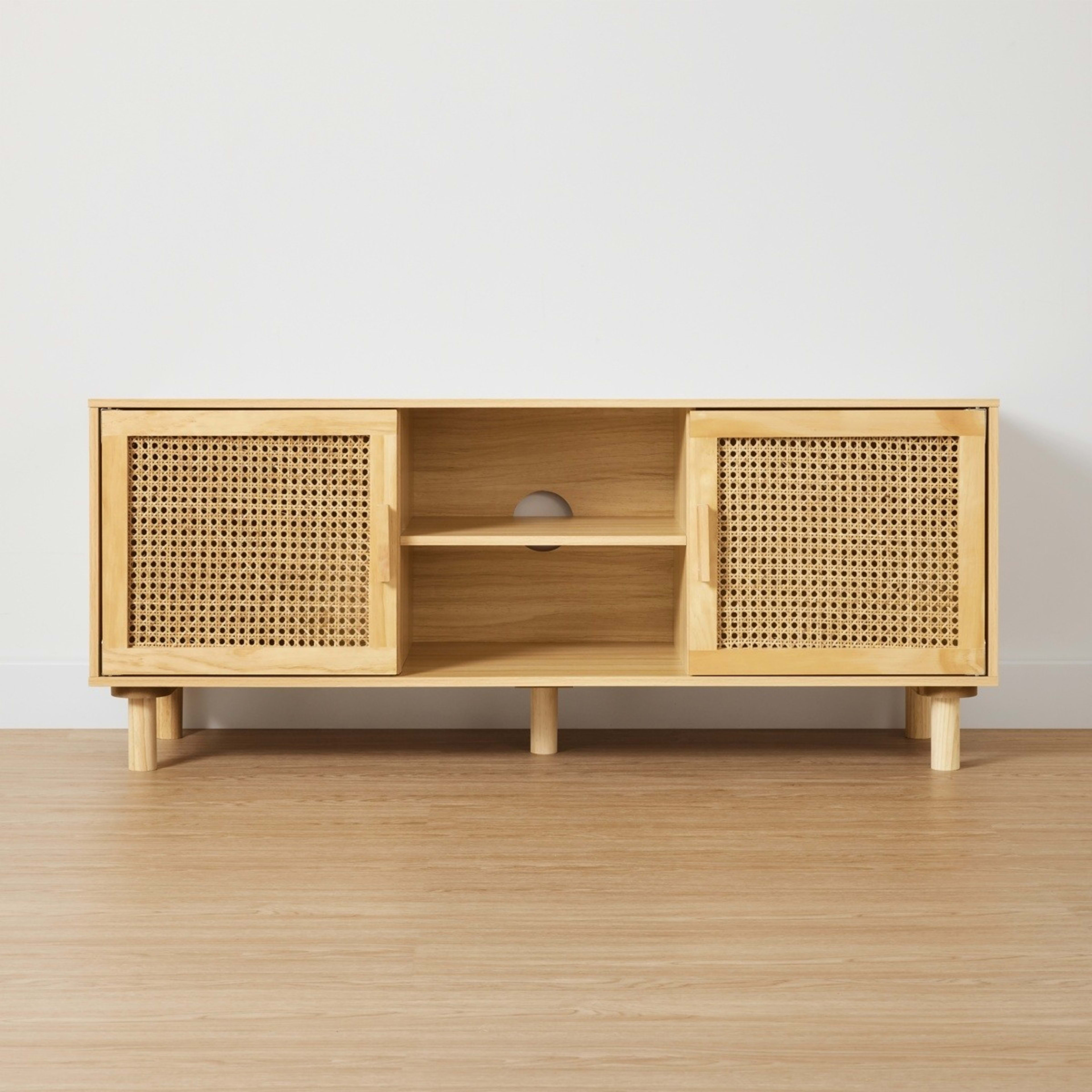 3 Rattan Entertainment Unit, 3 of 10
