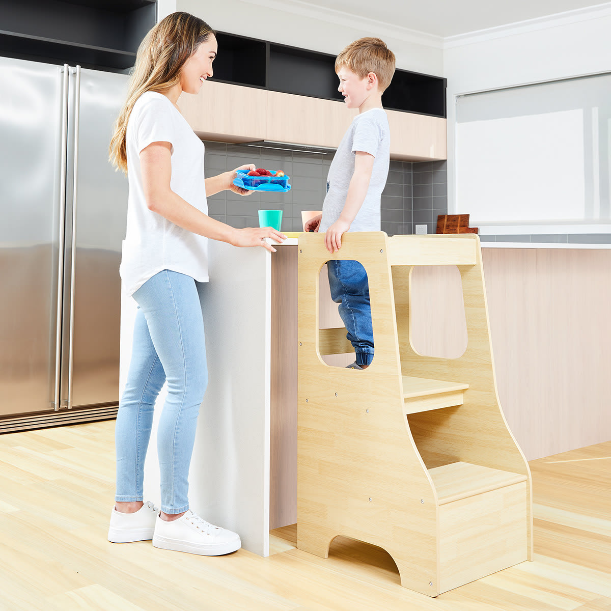 navy kitchen stools