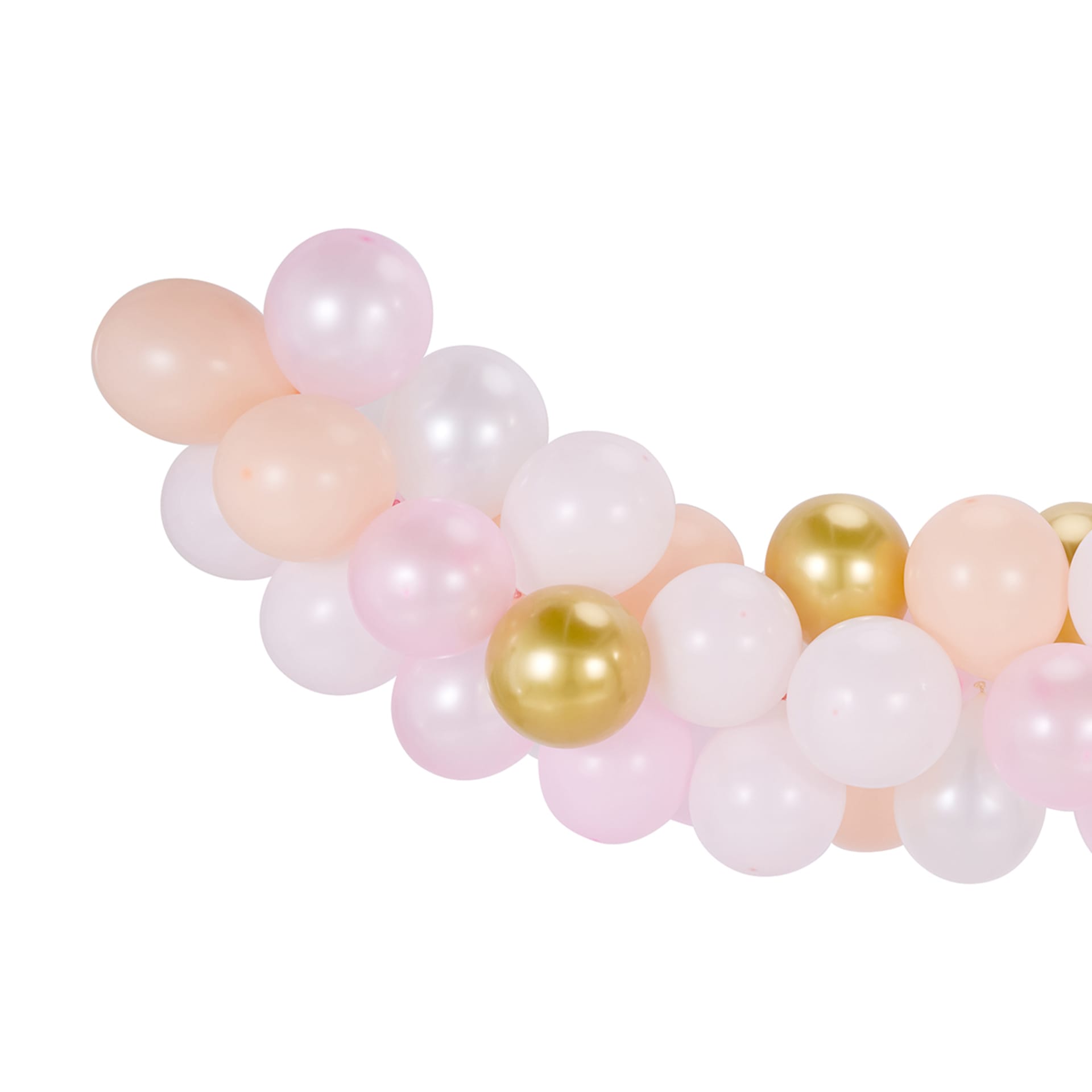 Peachy Pink Balloon Garland - Kmart