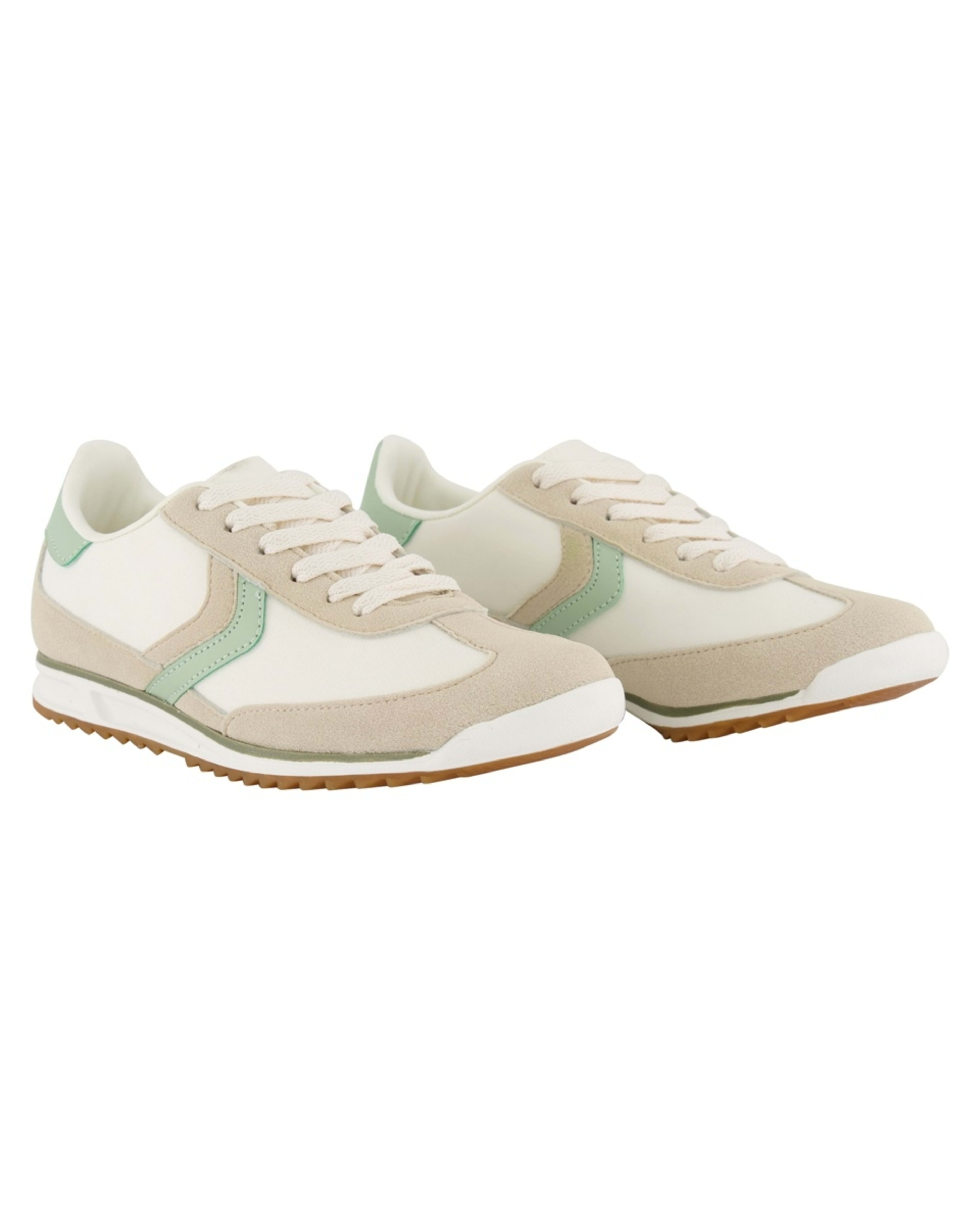 2 Retro Nylon Sneakers CREAM, 2 of 5
