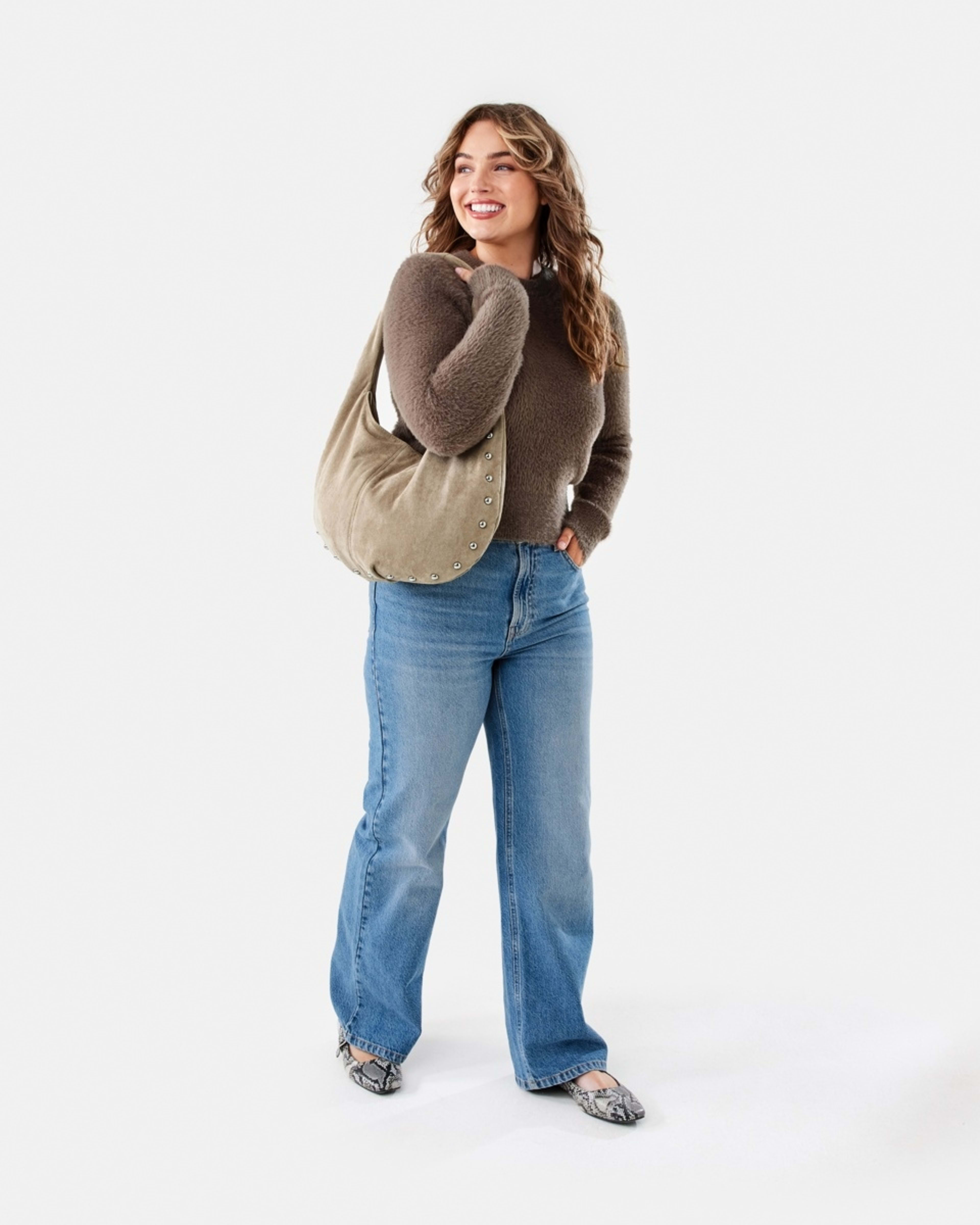 6 Winnie Shoulder Bag Sandy Bone, 6 of 10