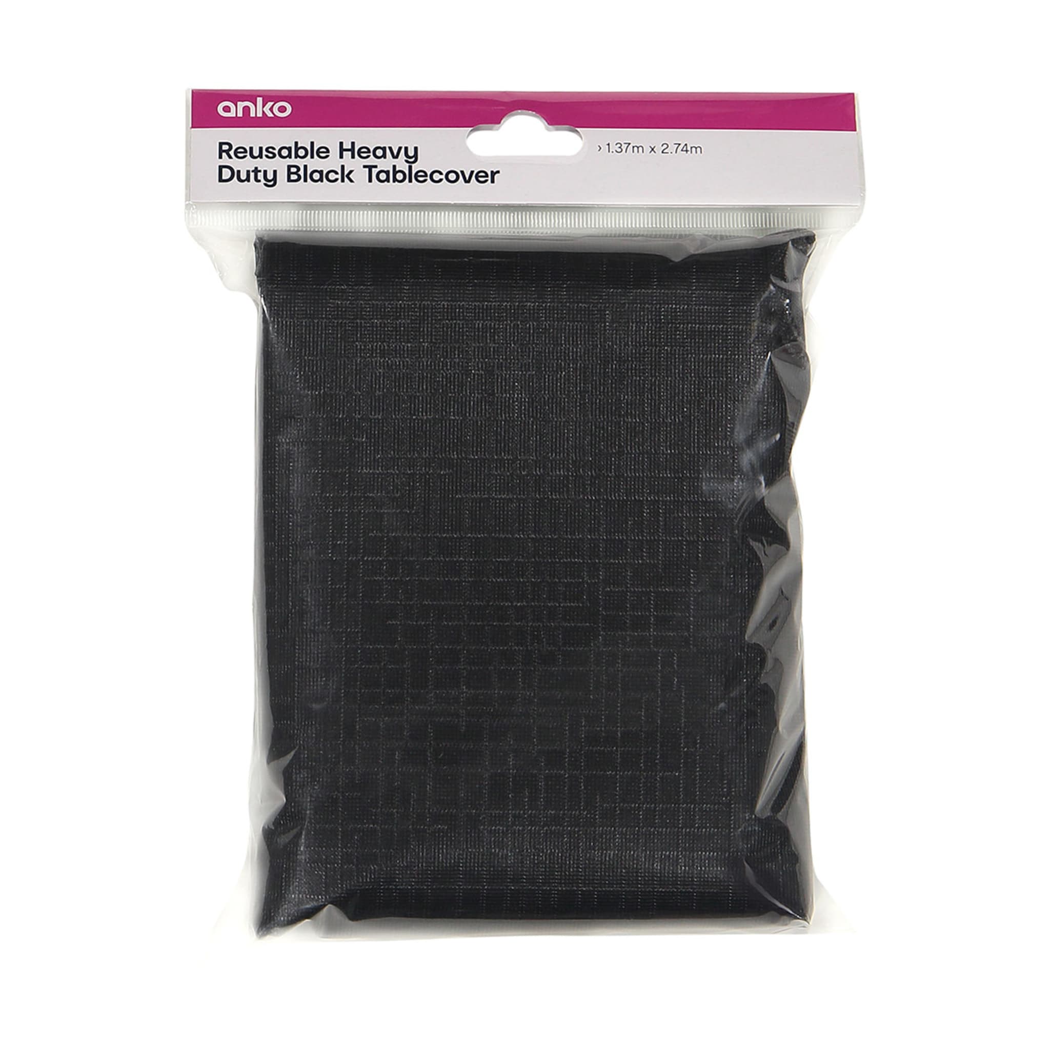 Reusable Heavy Duty Black Tablecover Kmart