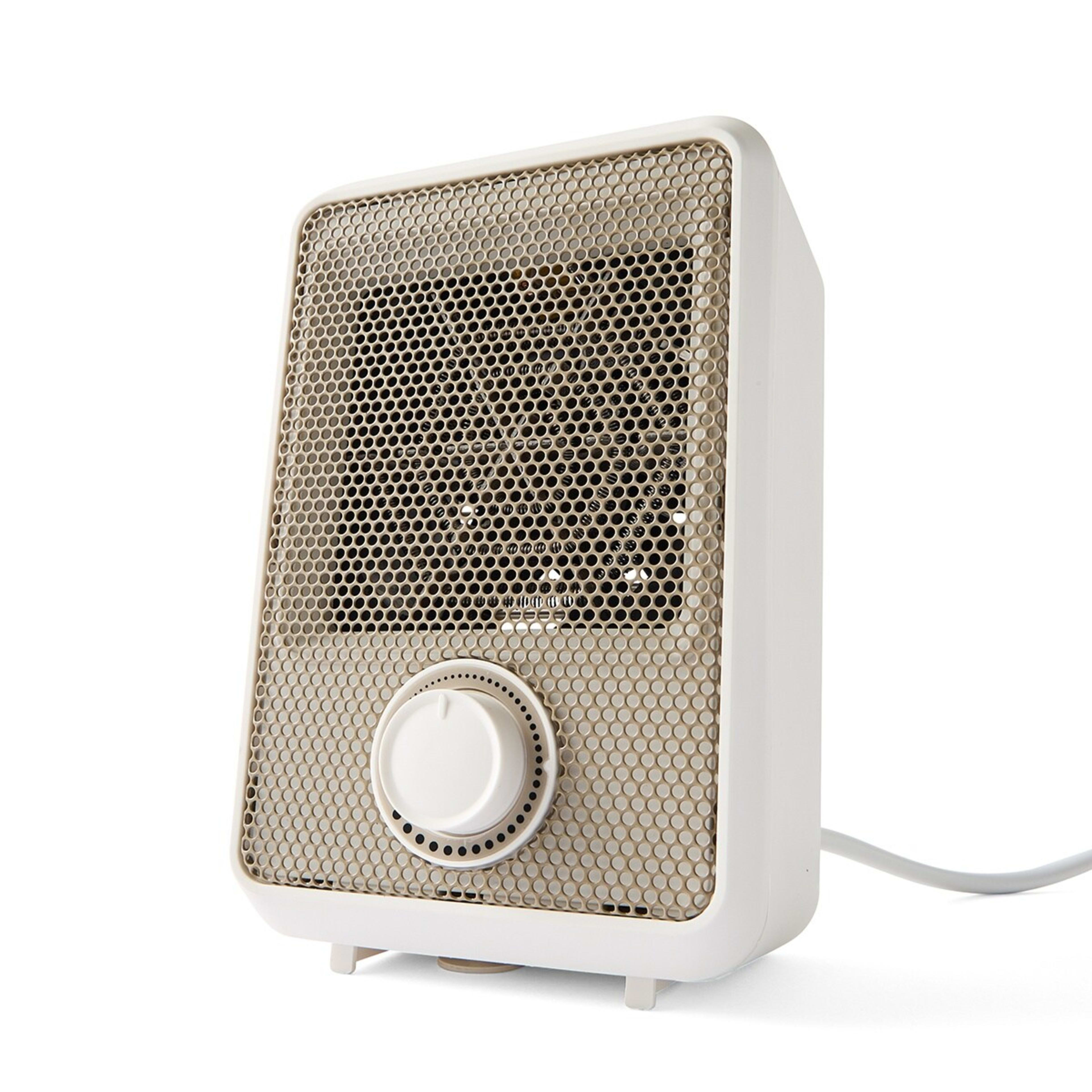 1 Desktop Heater - Off White, 1 of 8