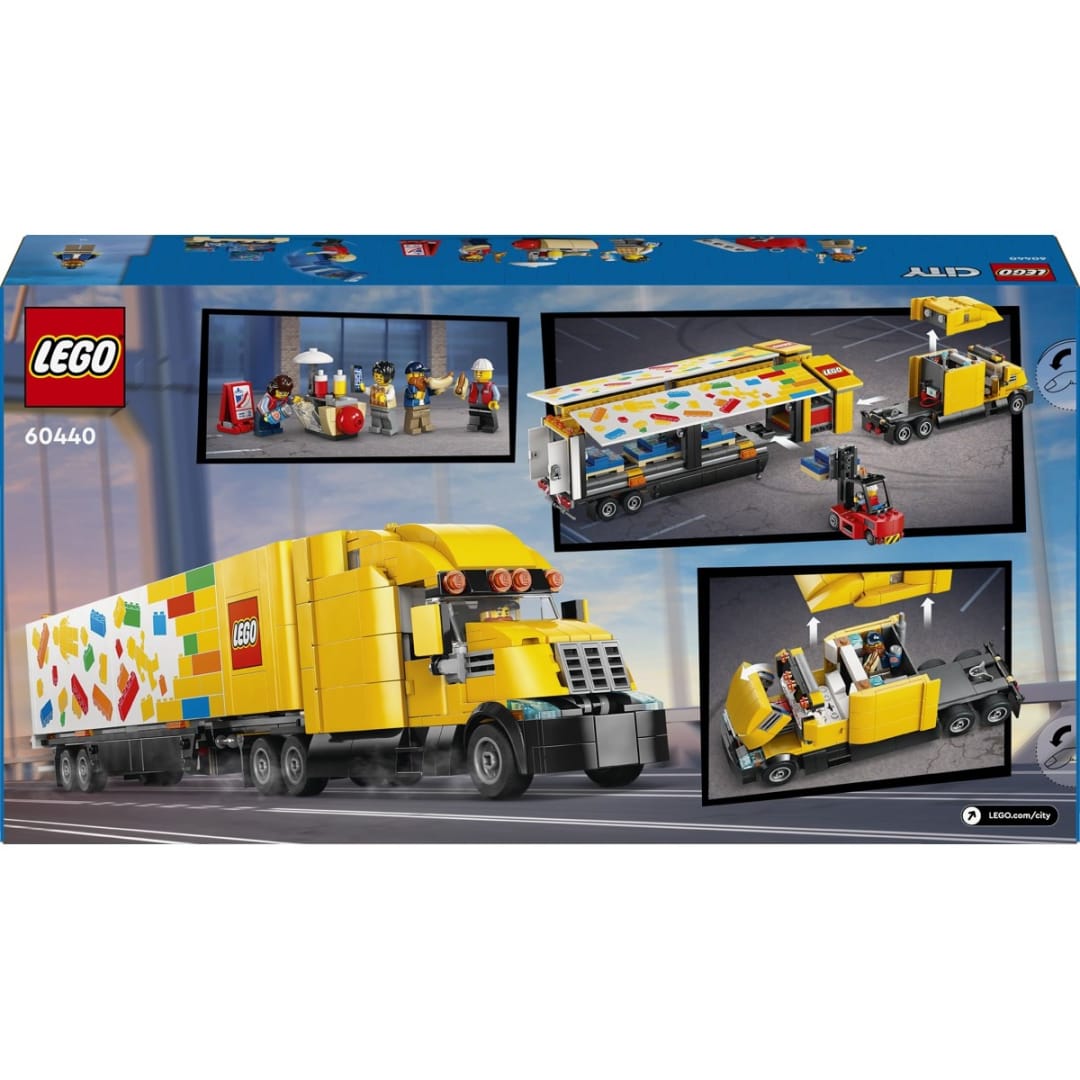 LEGO City Big Vehicles Yellow Delivery Truck 60440 - Kmart