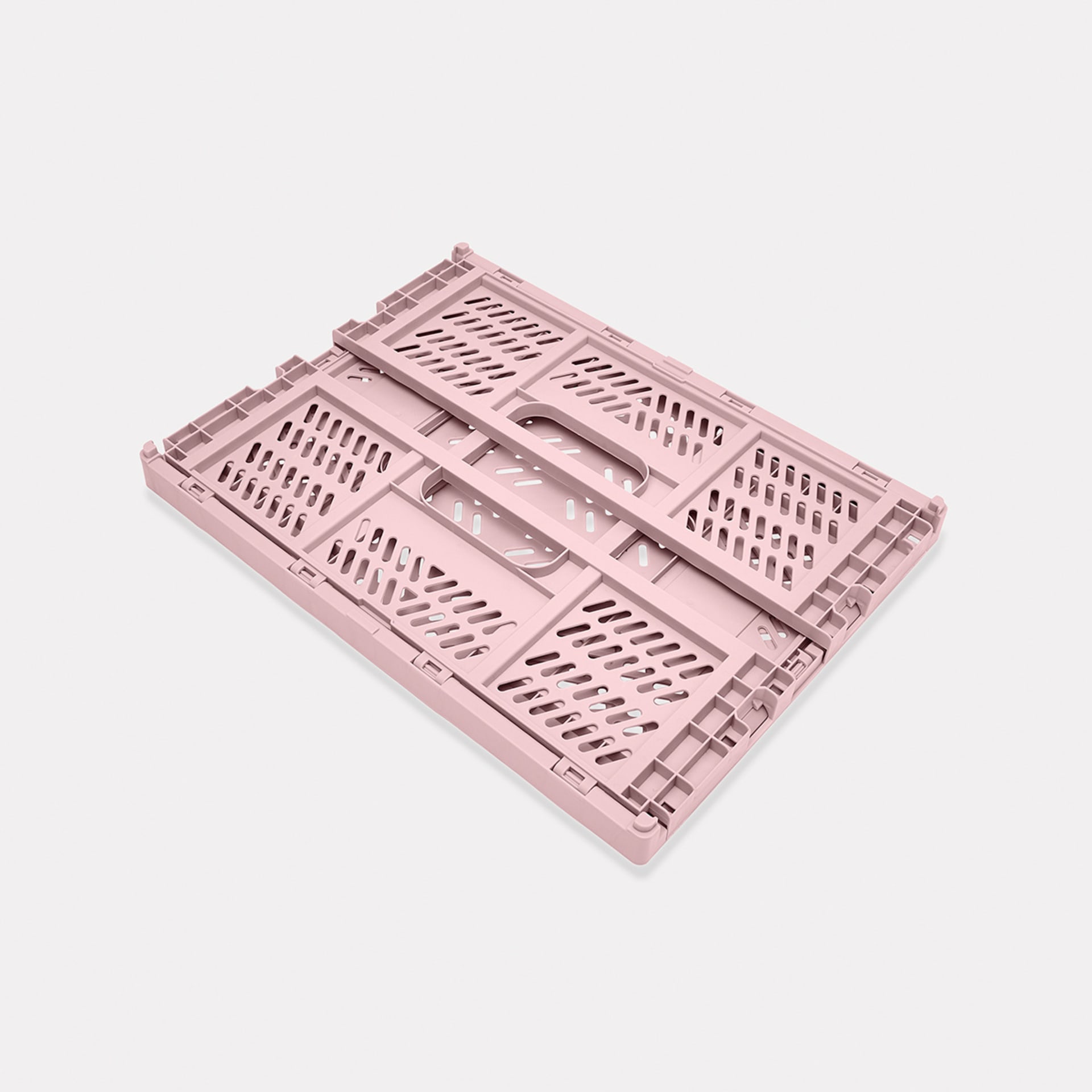 Collapsible Crate Pink Kmart