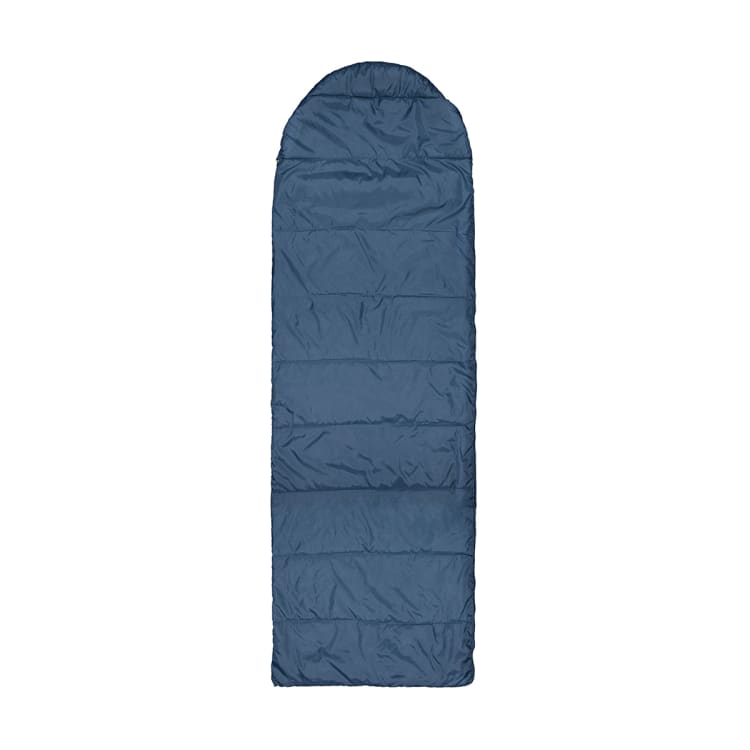 Trail Hooded Sleeping Bag Blue Kmart