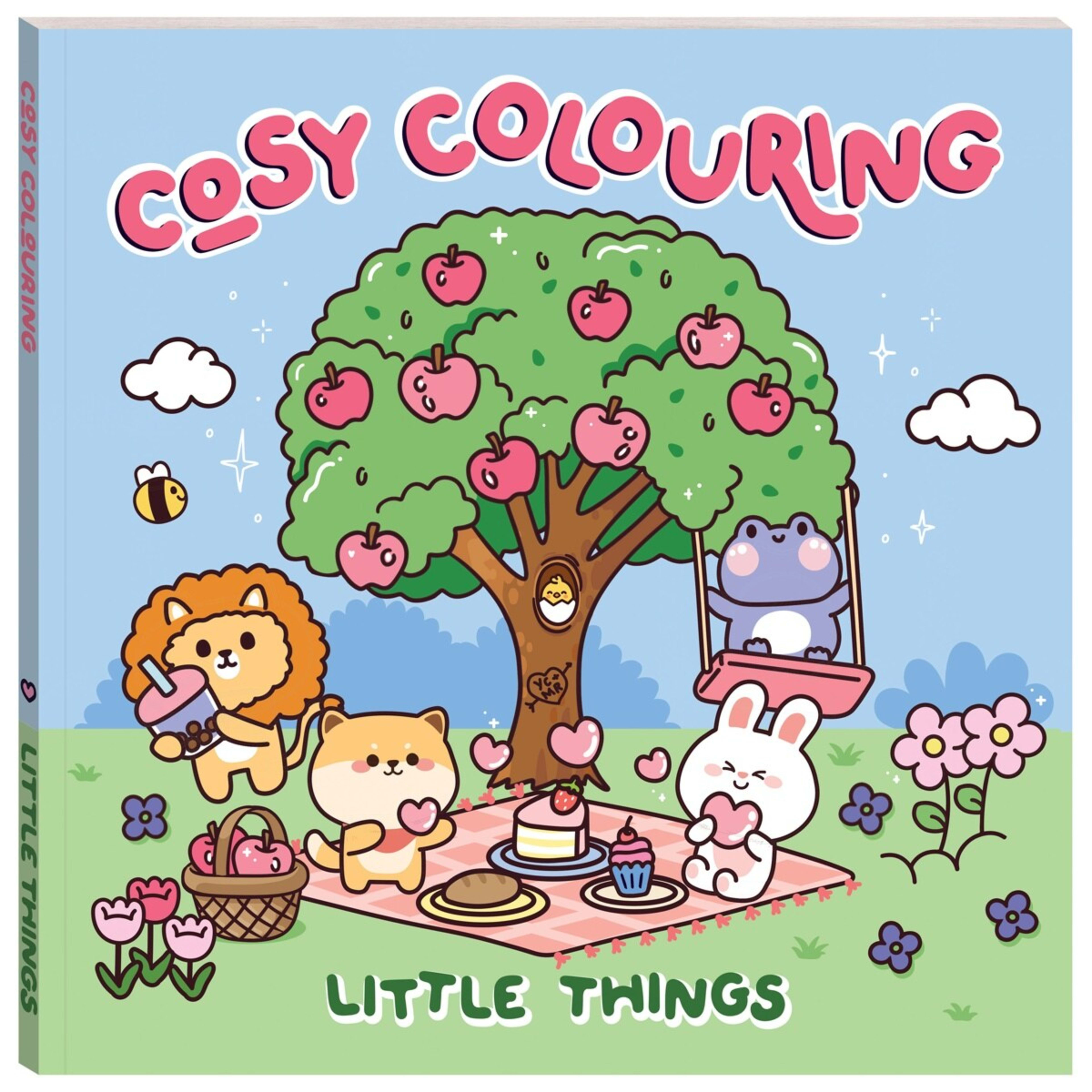 1 Art Maker Cosy Colouring: Little Things​ - Book, 1 of 4
