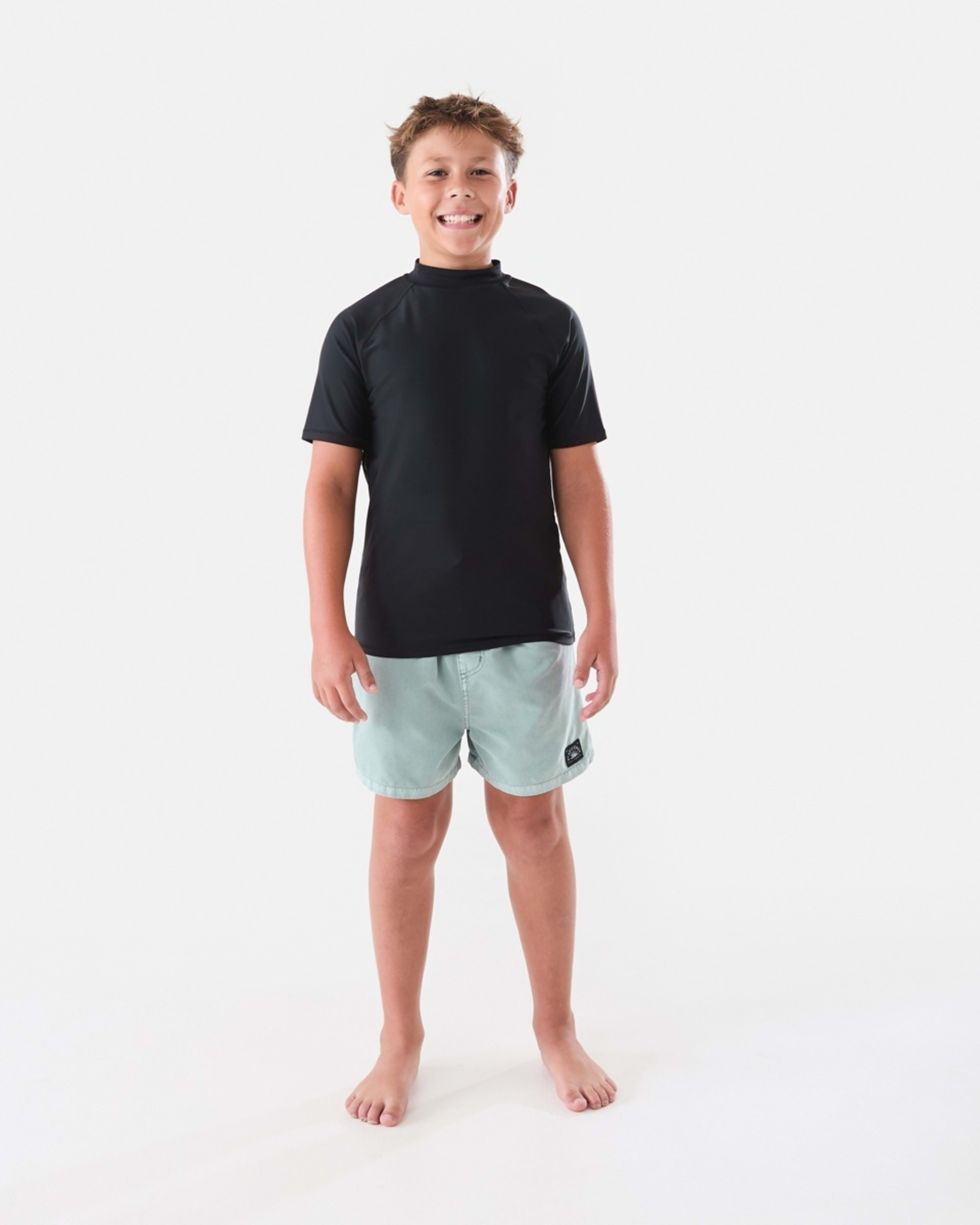 4 Washed Boardshorts Wash Teal, 4 of 5