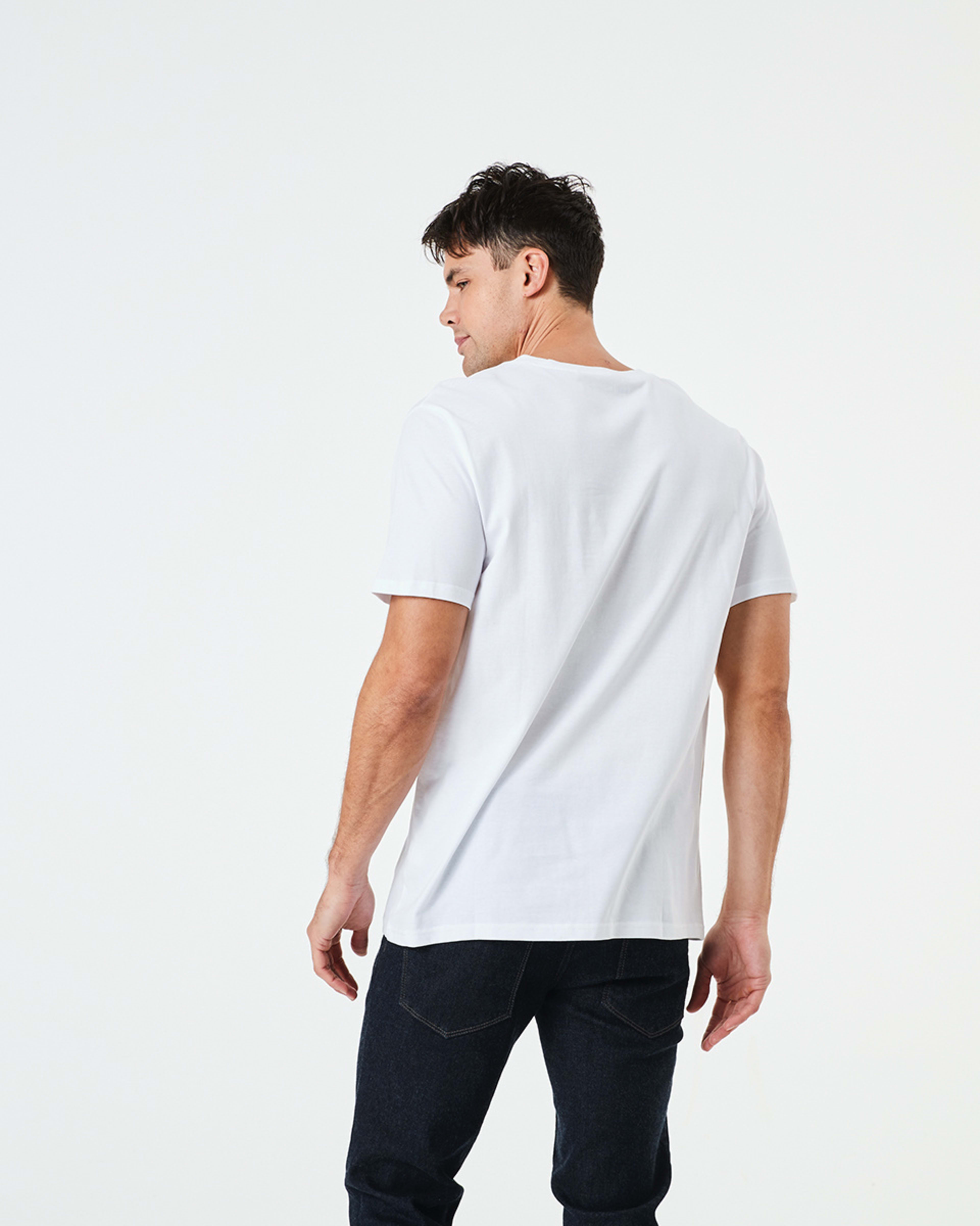 Australian Grown Cotton Crew Neck T-shirt - Kmart