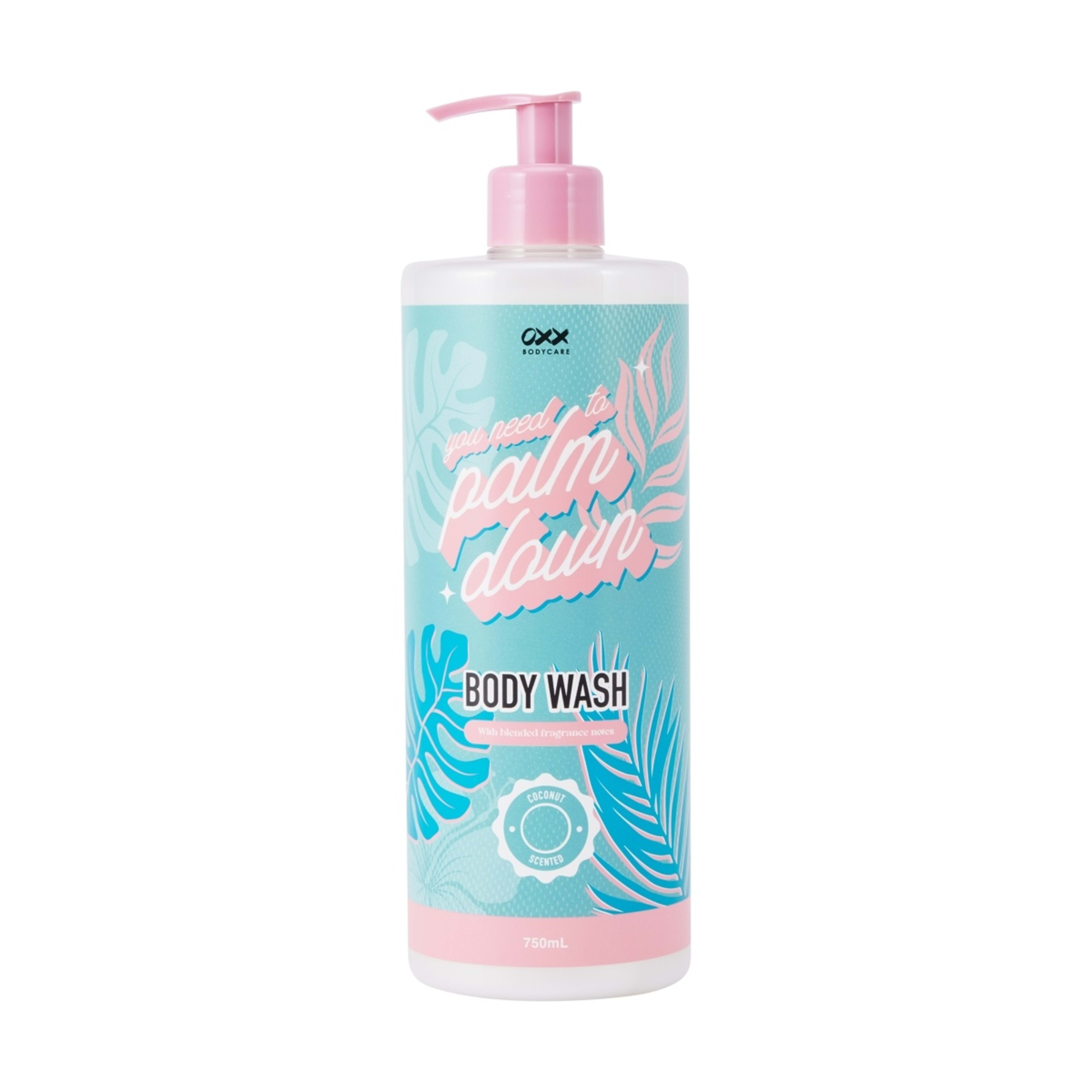 1 OXX Bodycare You Need to Palm Down Body Wash 750ml - Coconut Scented