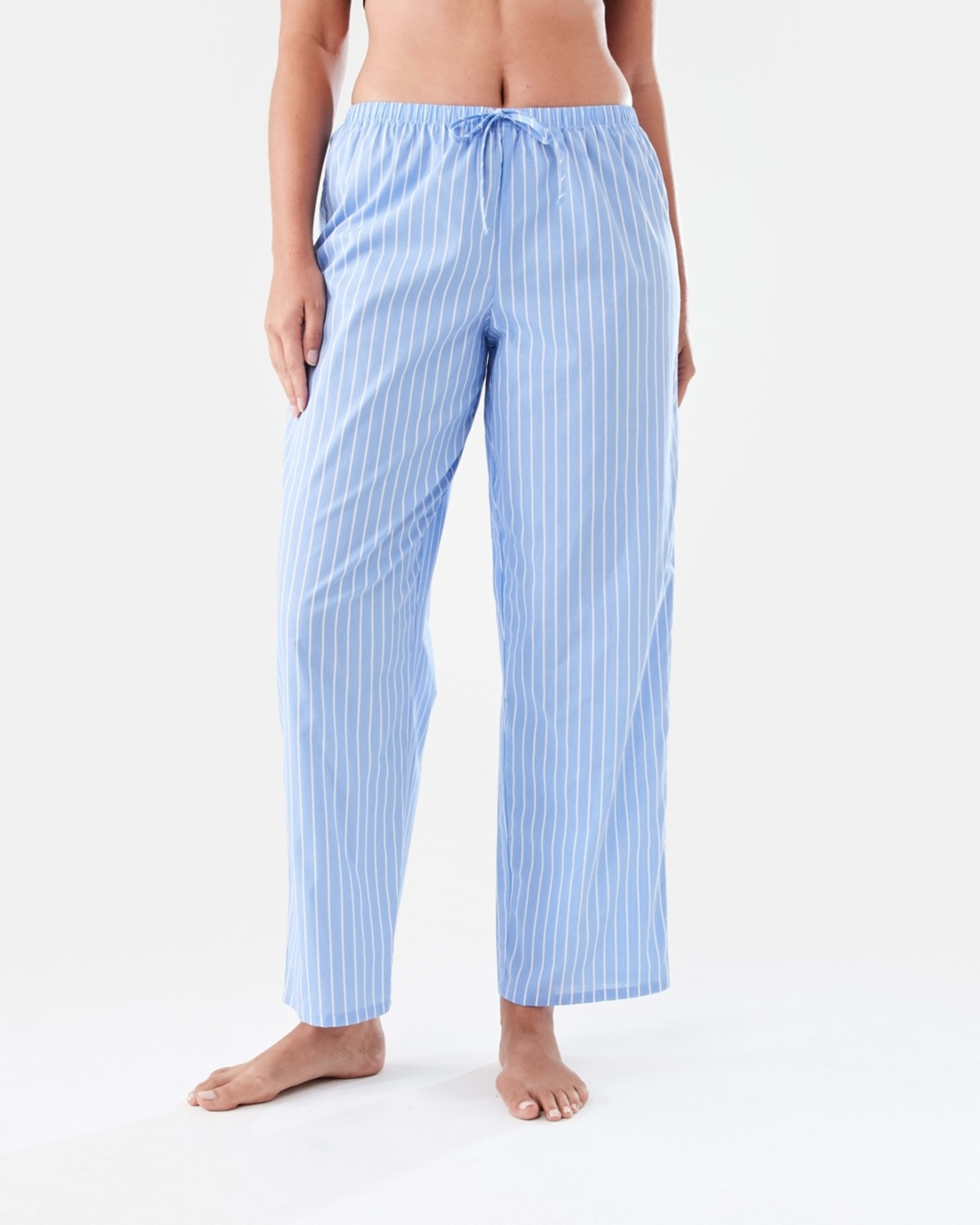 1 Drawcord Woven Pants CORNFLOWER STRIPE CORNFLOWER
