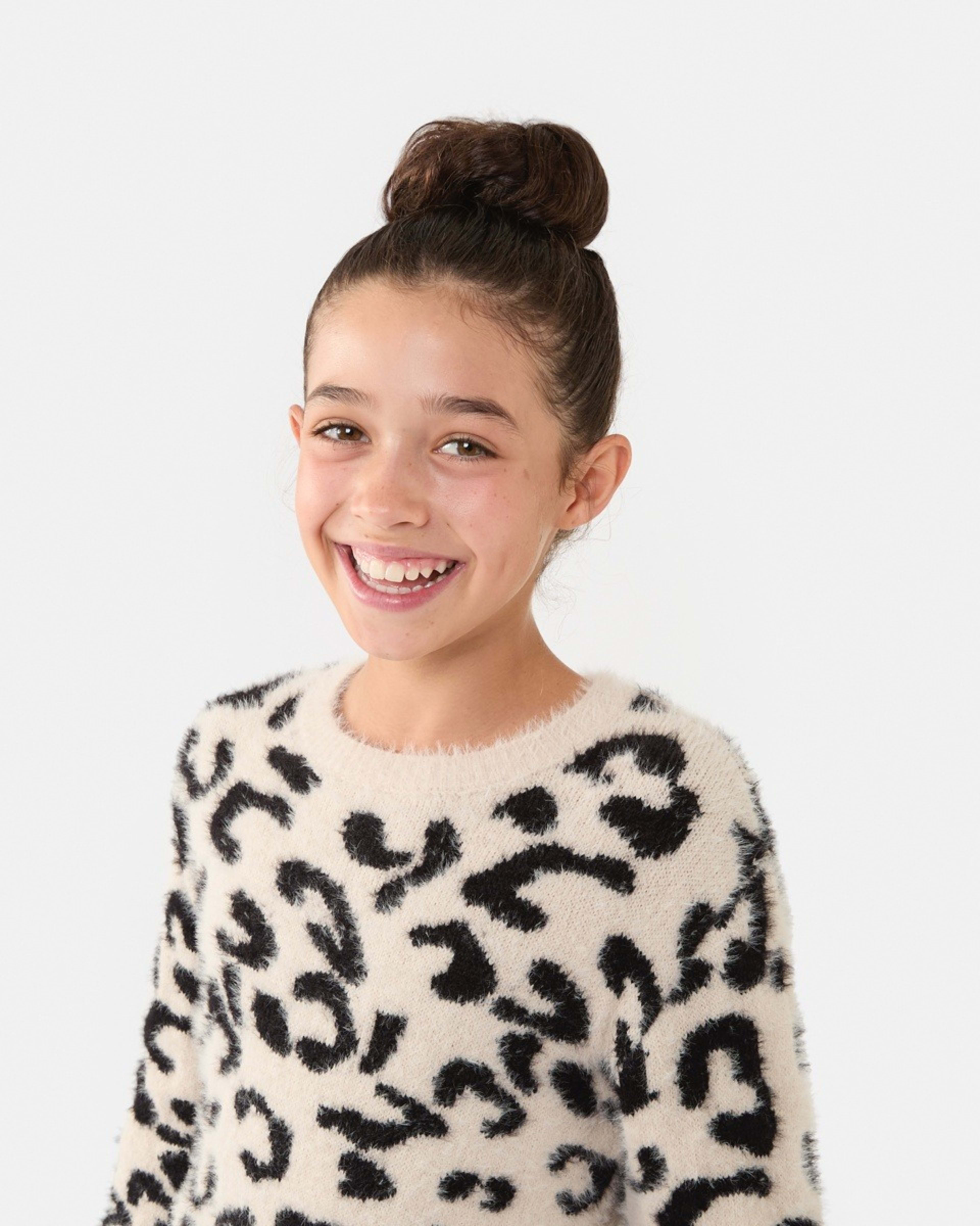 3 Eyelash Knit Jumper Leofluff, 3 of 9