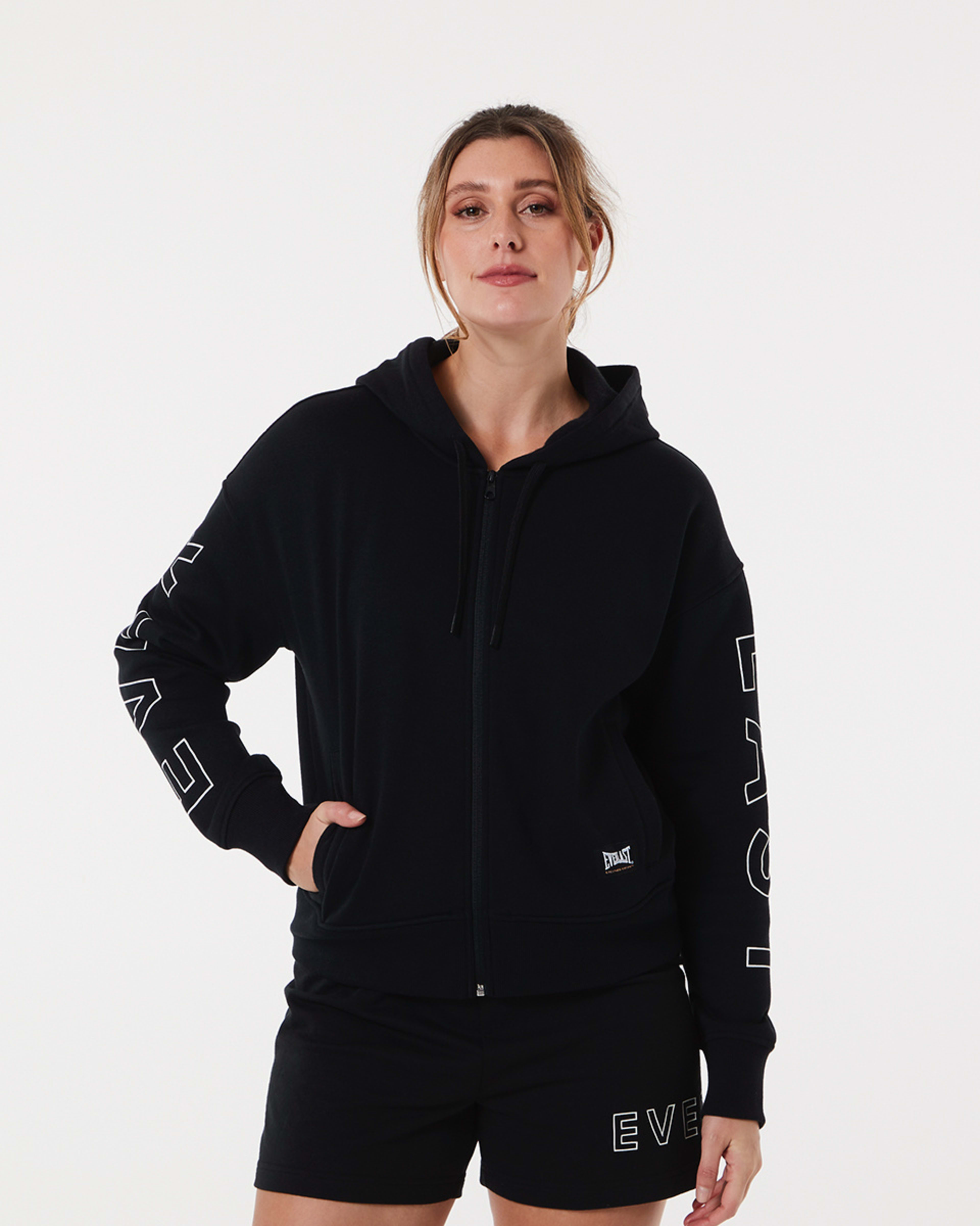 Active Everlast Womens Zip Through Hoodie Kmart