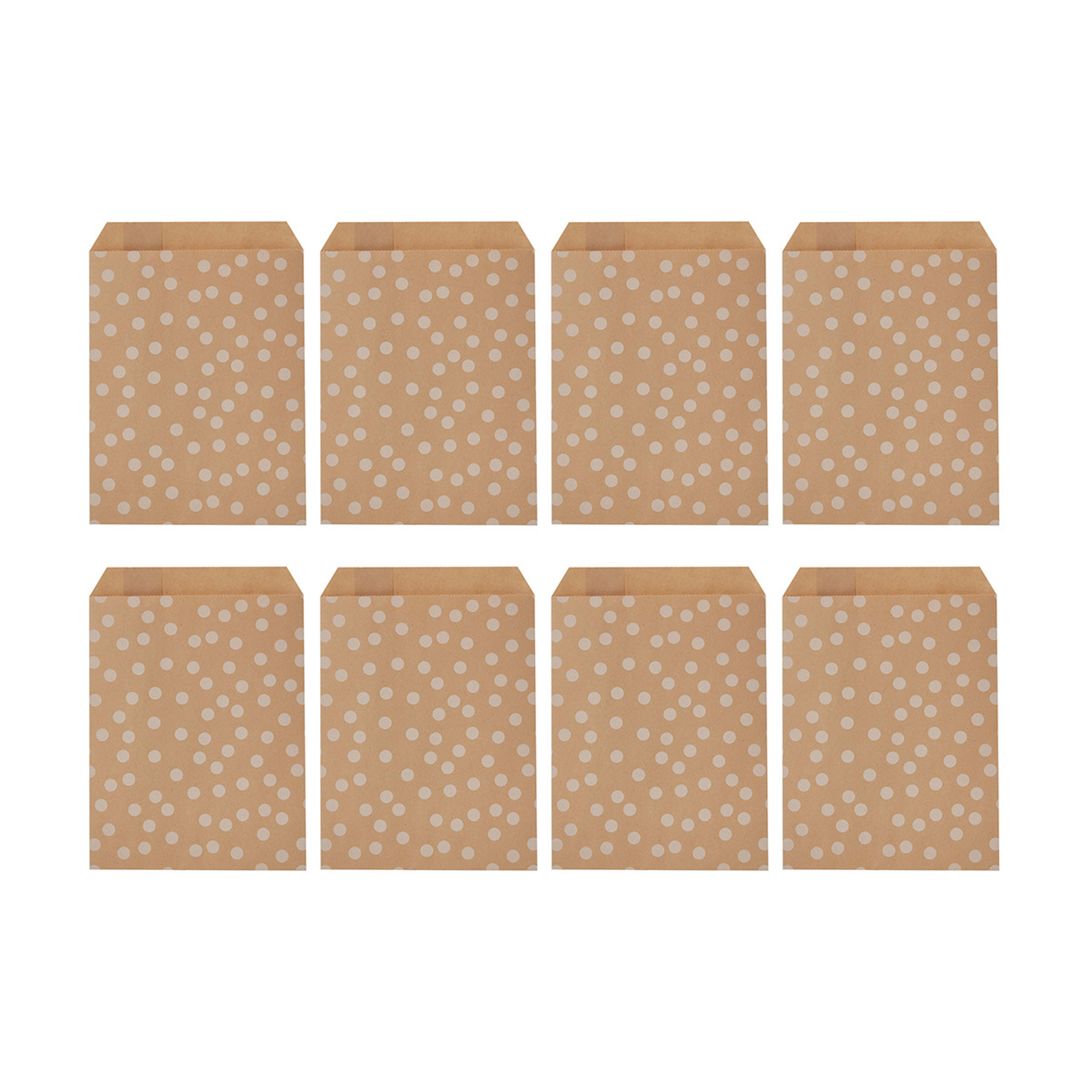 2 8 Pack Polka Dot Loot Bags, 2 of 8