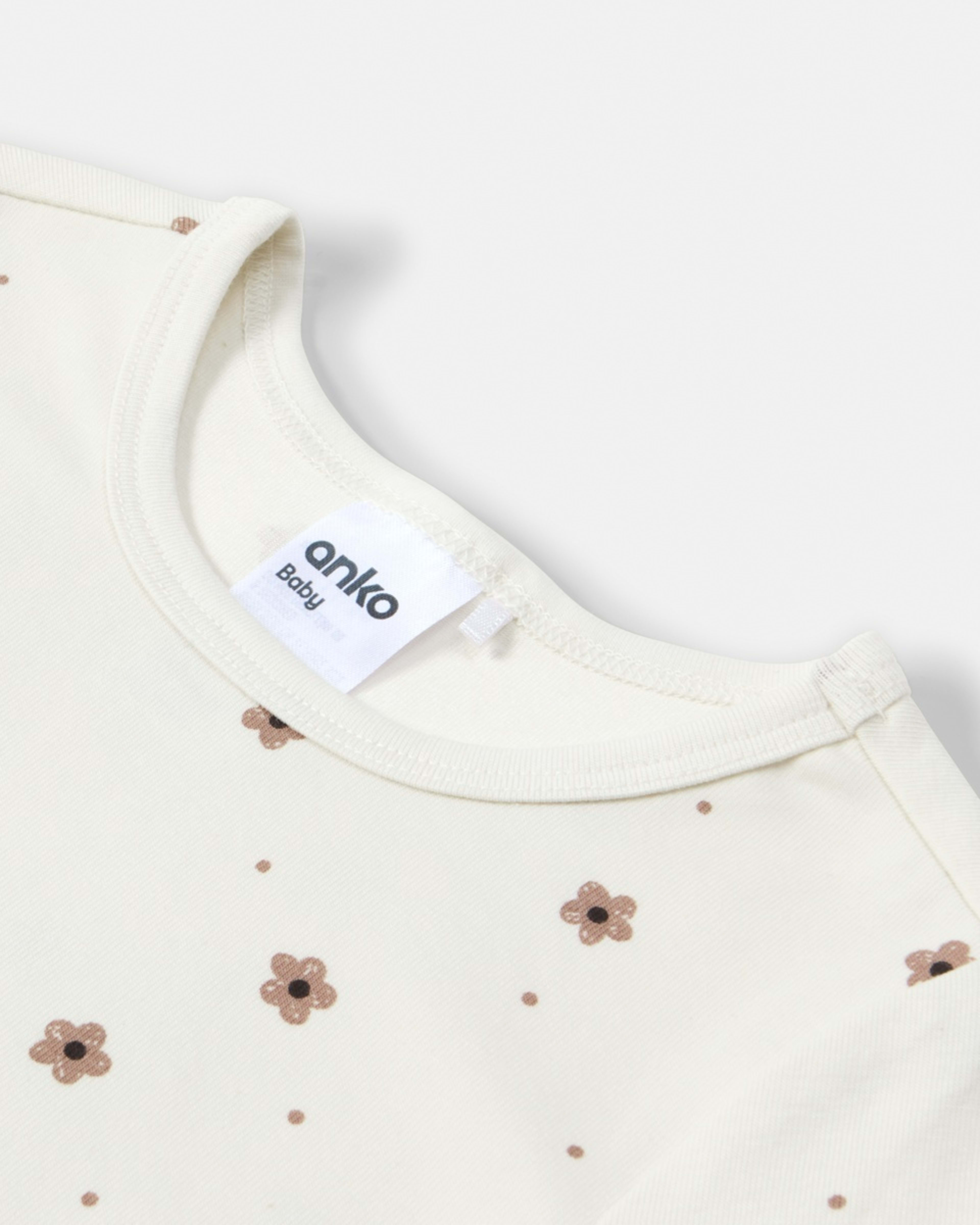 8 3 Pack Bodysuits Bge Floral, 8 of 8