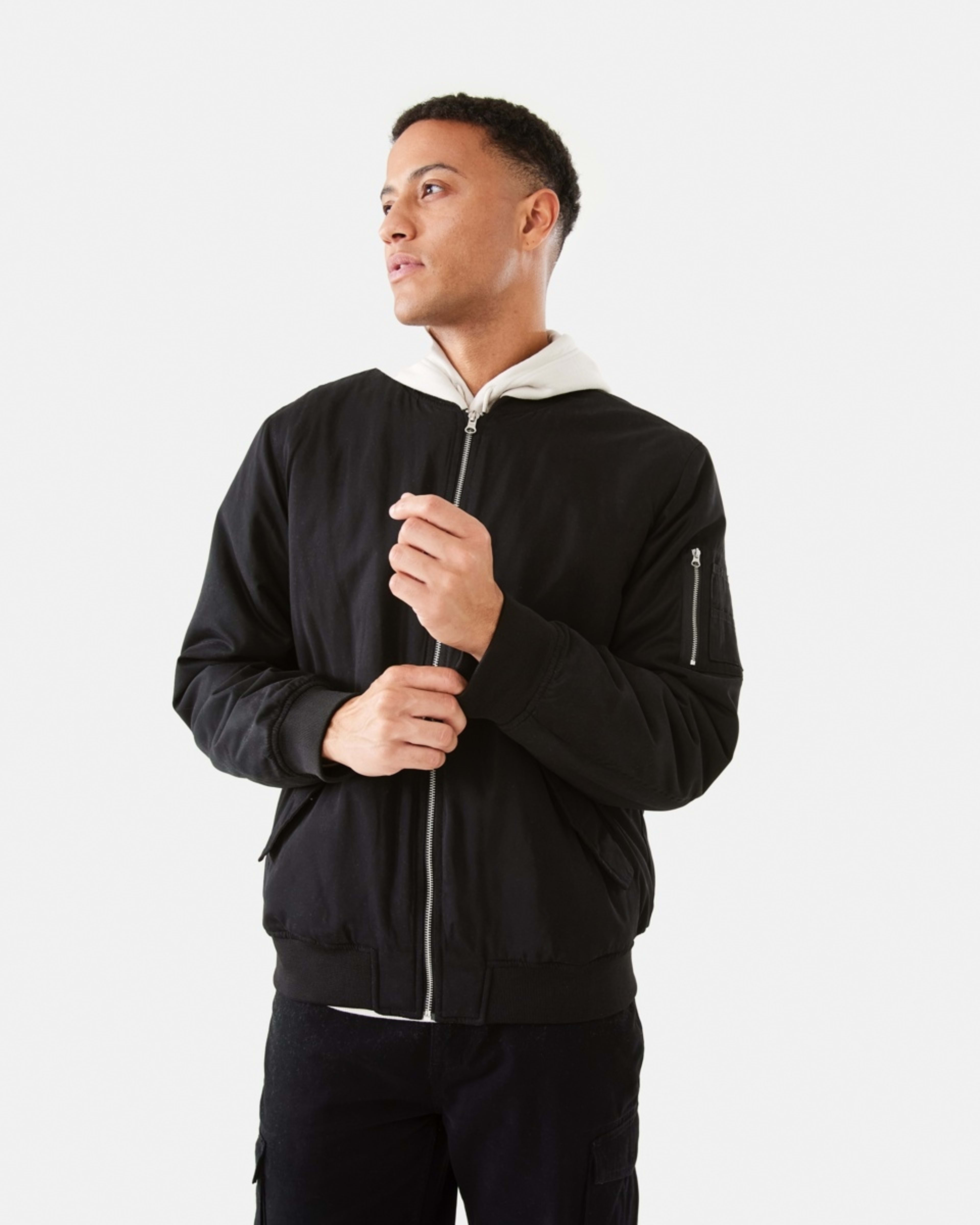 2 Bomber Jacket Black, 2 of 9
