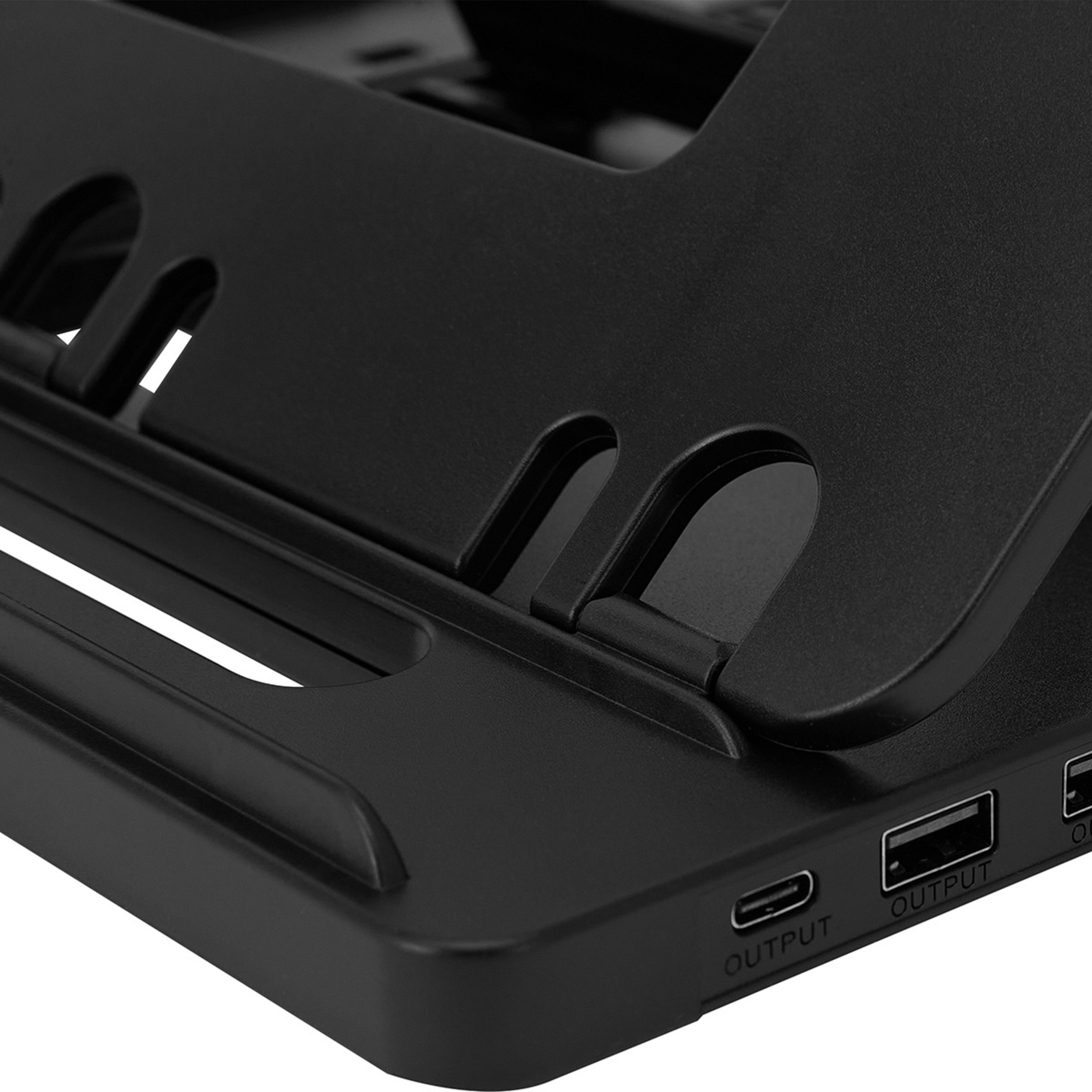 Laptop Stand with Hub and Phone Holder Kmart