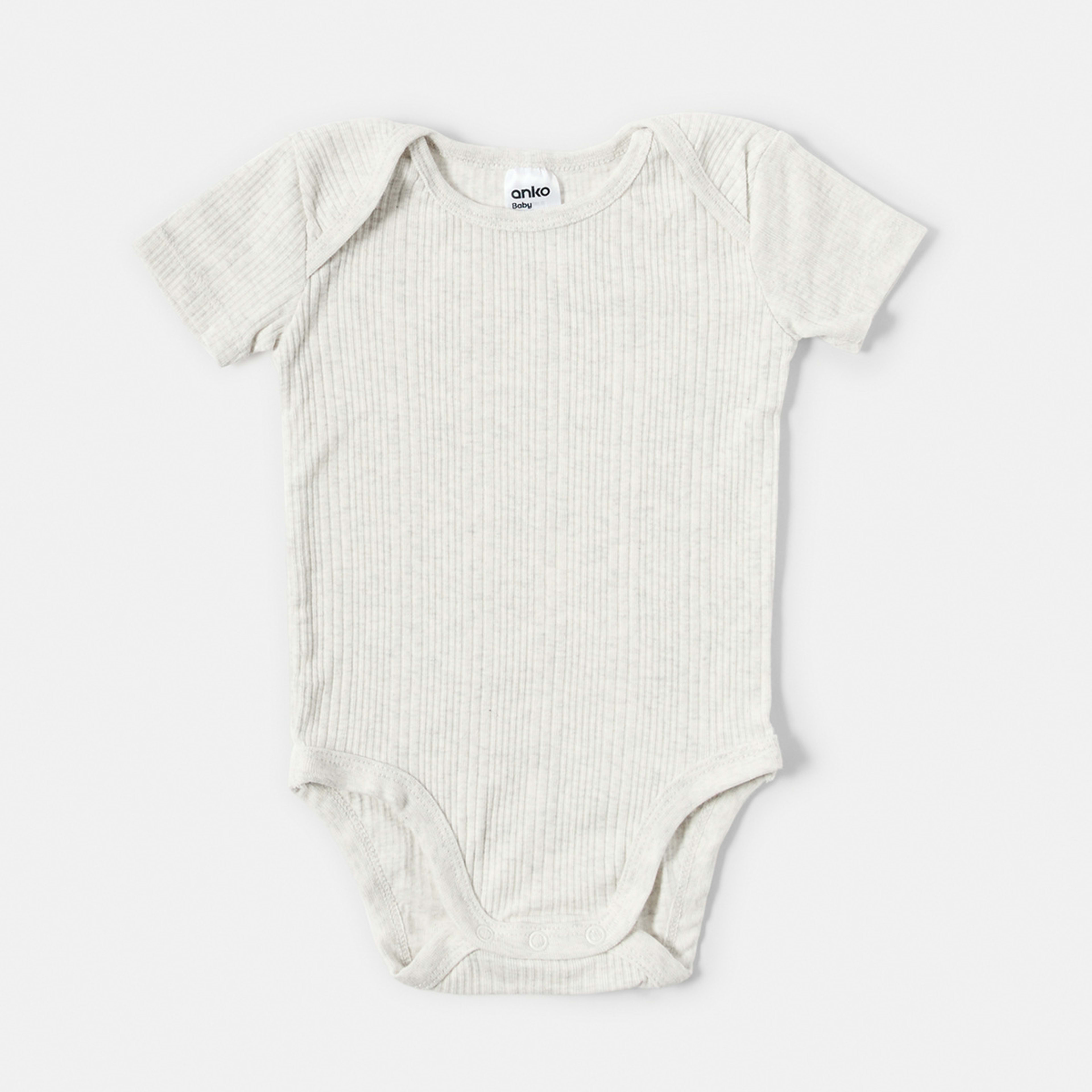 6 5 Pack Short Sleeve Bodysuits Baby Blue Multi Pack, 6 of 10