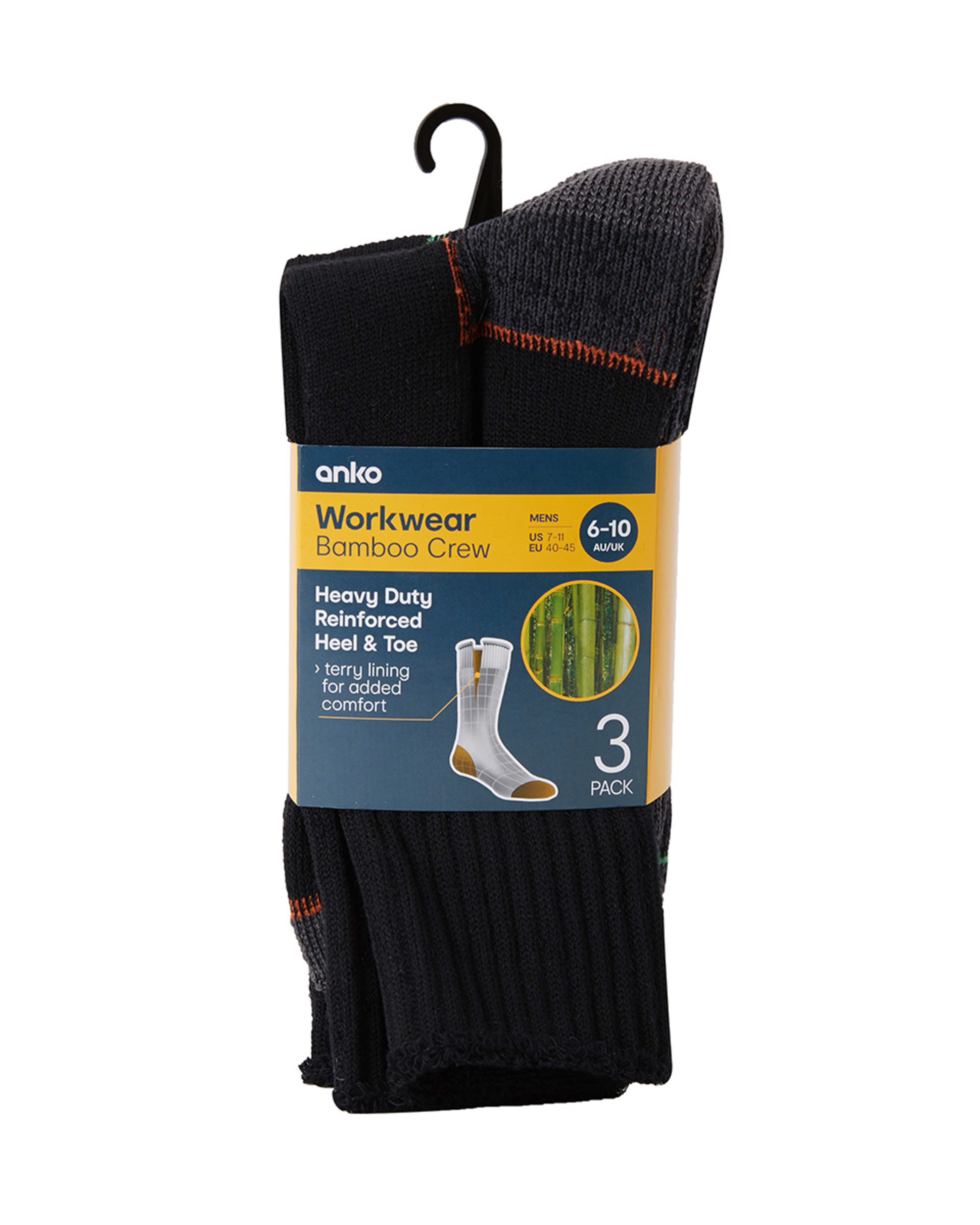 3 Pack Bamboo Socks Kmart