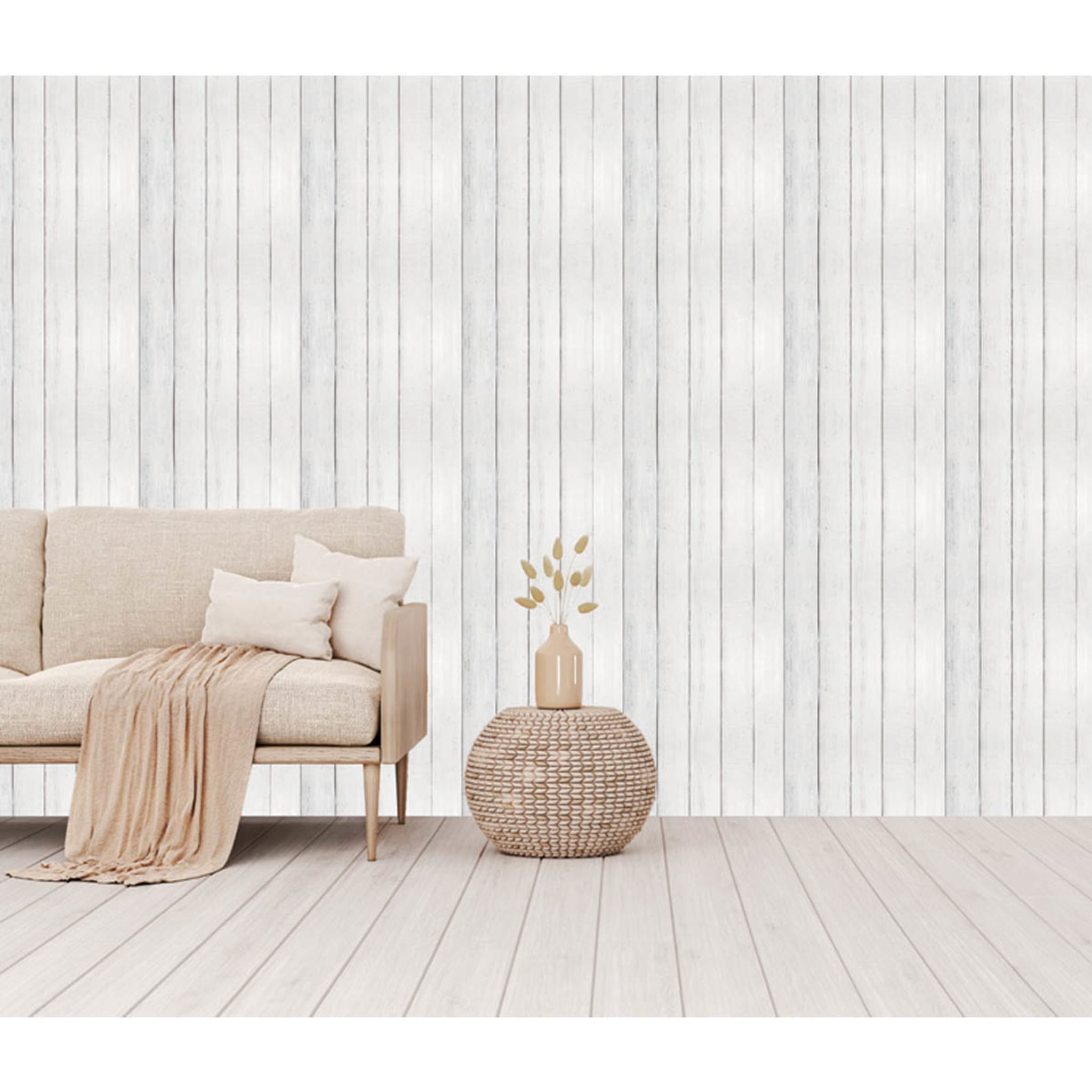 Self Adhesive Removable Wallpaper White Wash Wood Kmart