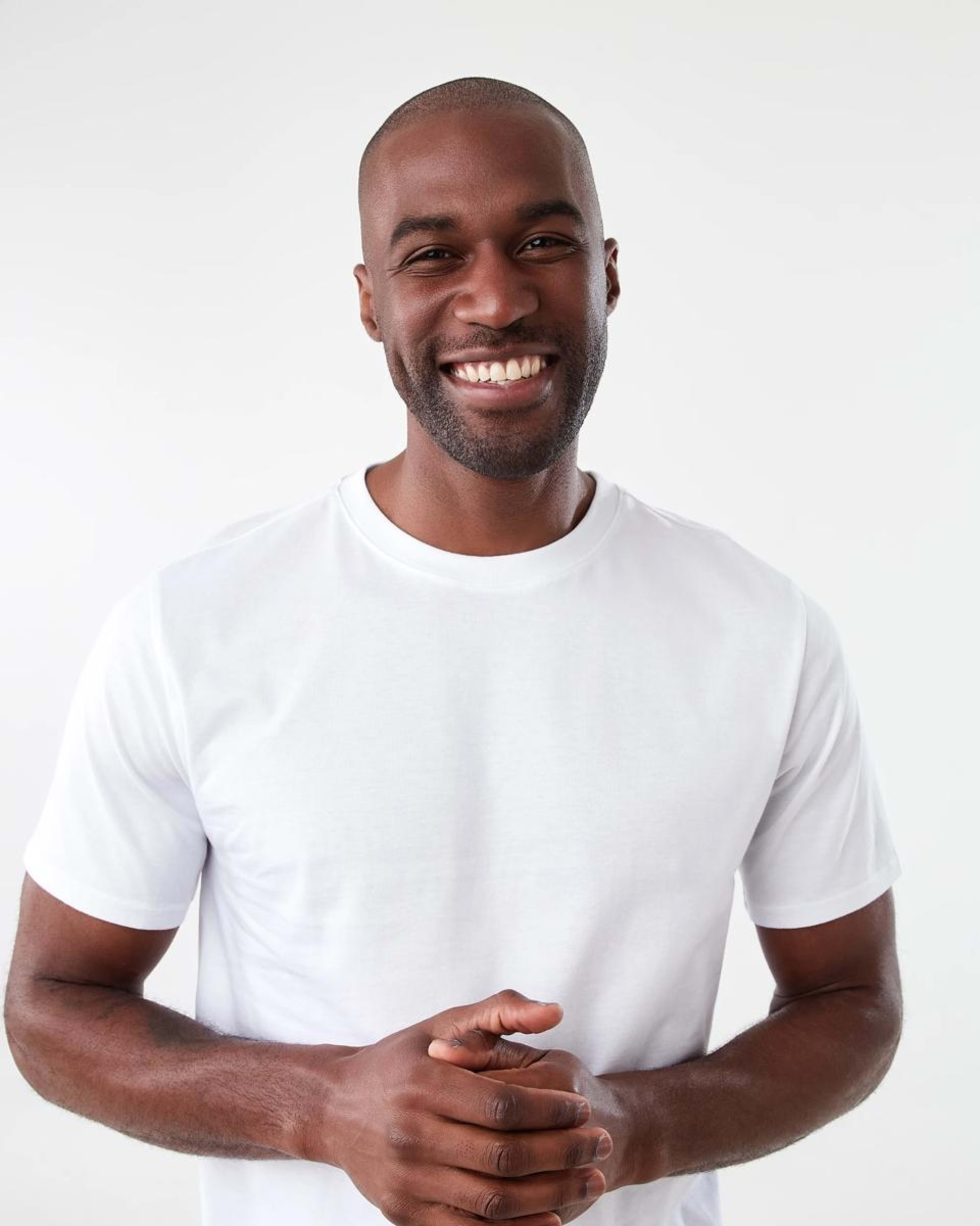 4 Australian Grown Cotton Crew Neck T-shirt WHITE, 4 of 10