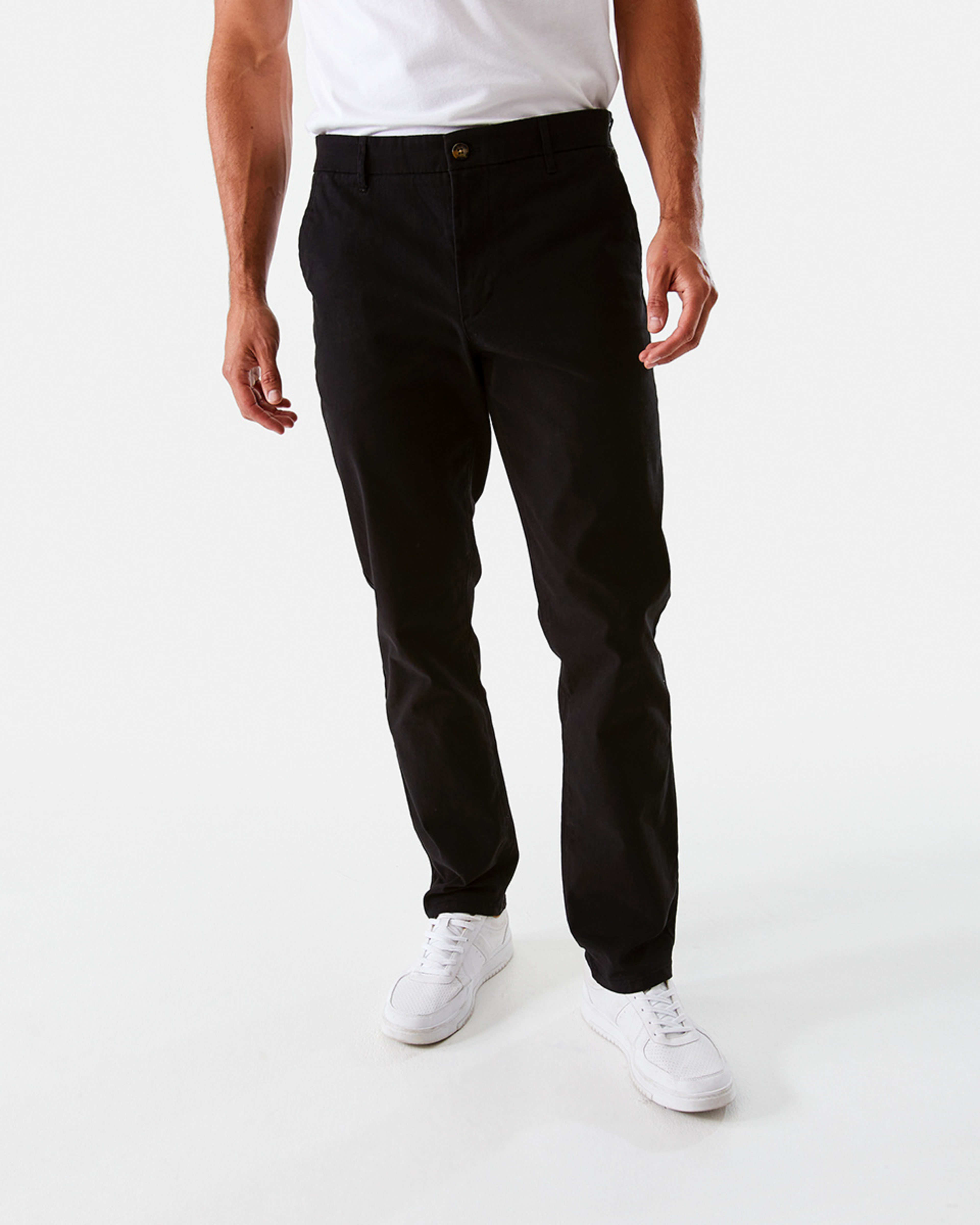 1 Slim Stretch Chino Pants BLACK, 1 of 5