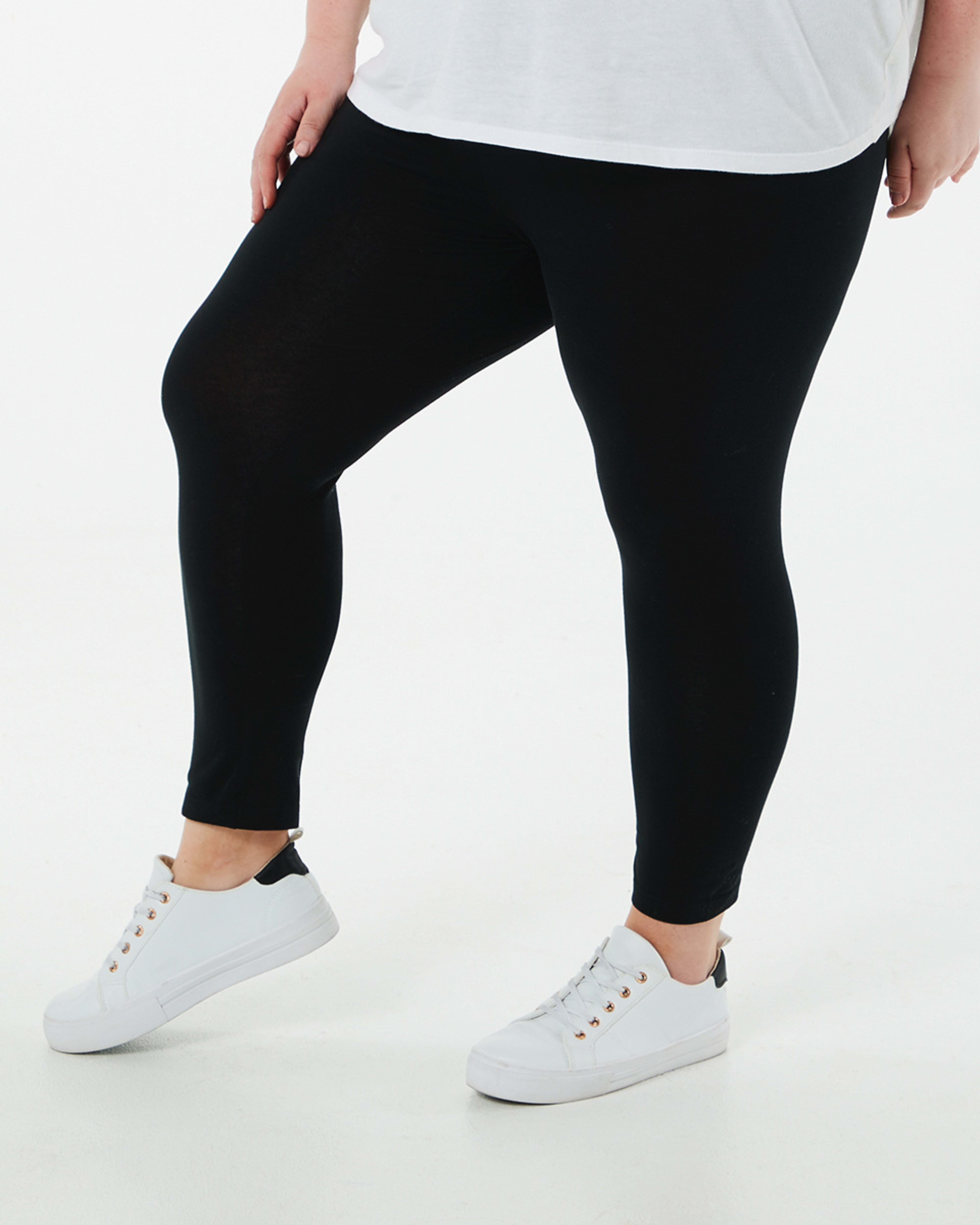 2 Curve Full Length Leggings BLACK MARLE, 2 of 5